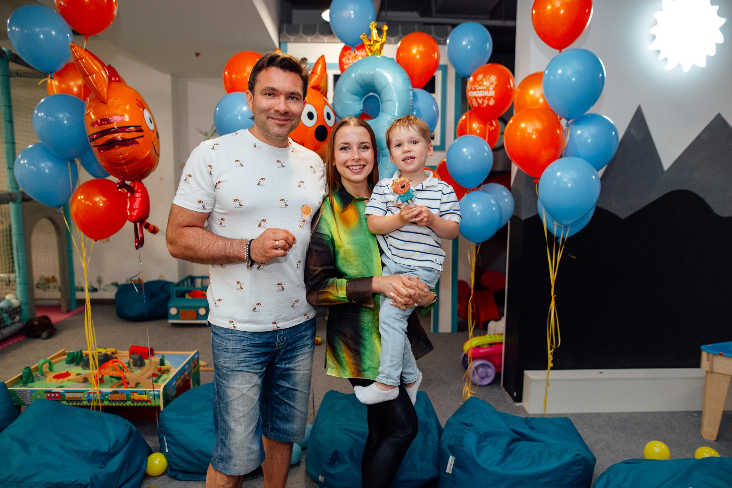 День рождение Даниила, 3 года, Мамслёт, август 22