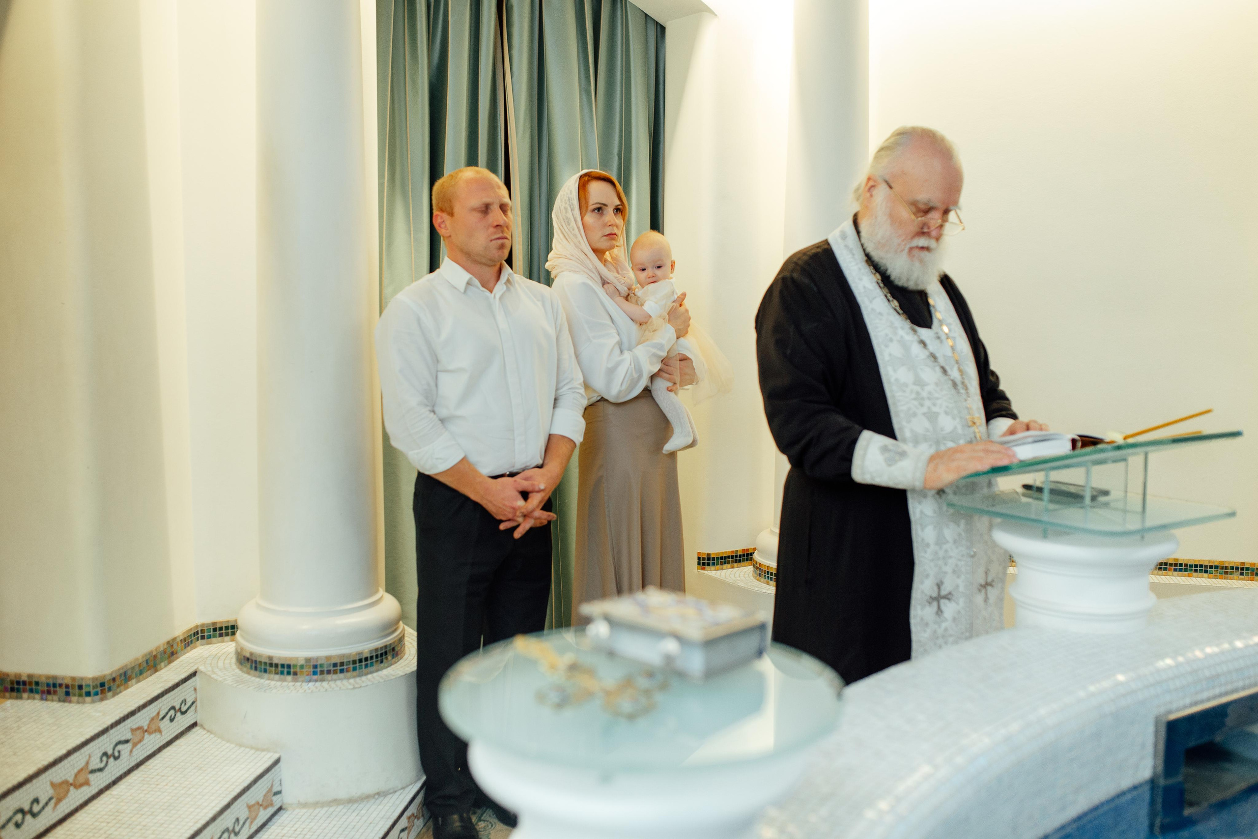 Крещение Эмилии, октябрь 22, храм Святой Троицы, Минск