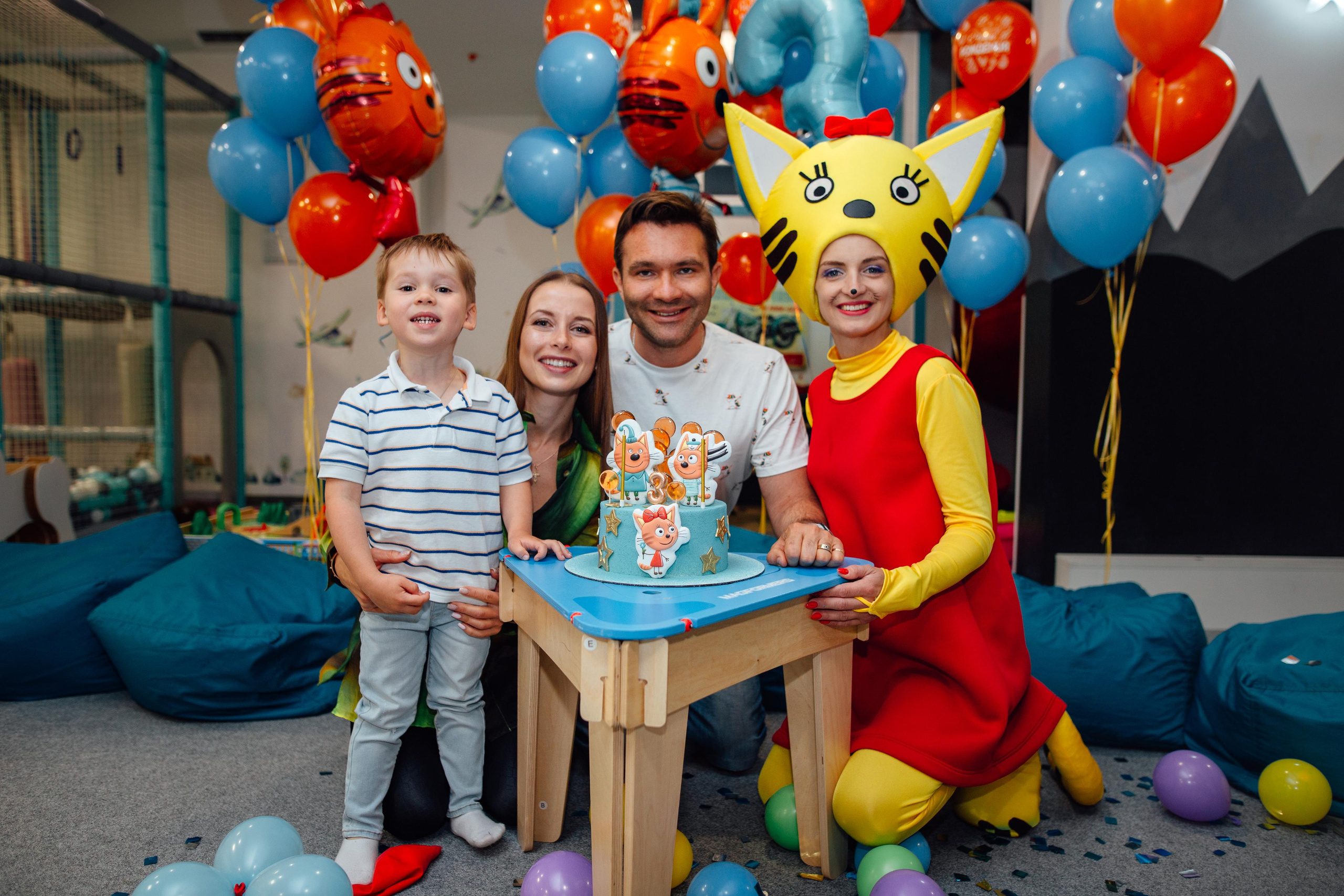 День рождение Даниила, 3 года, Мамслёт, август 22