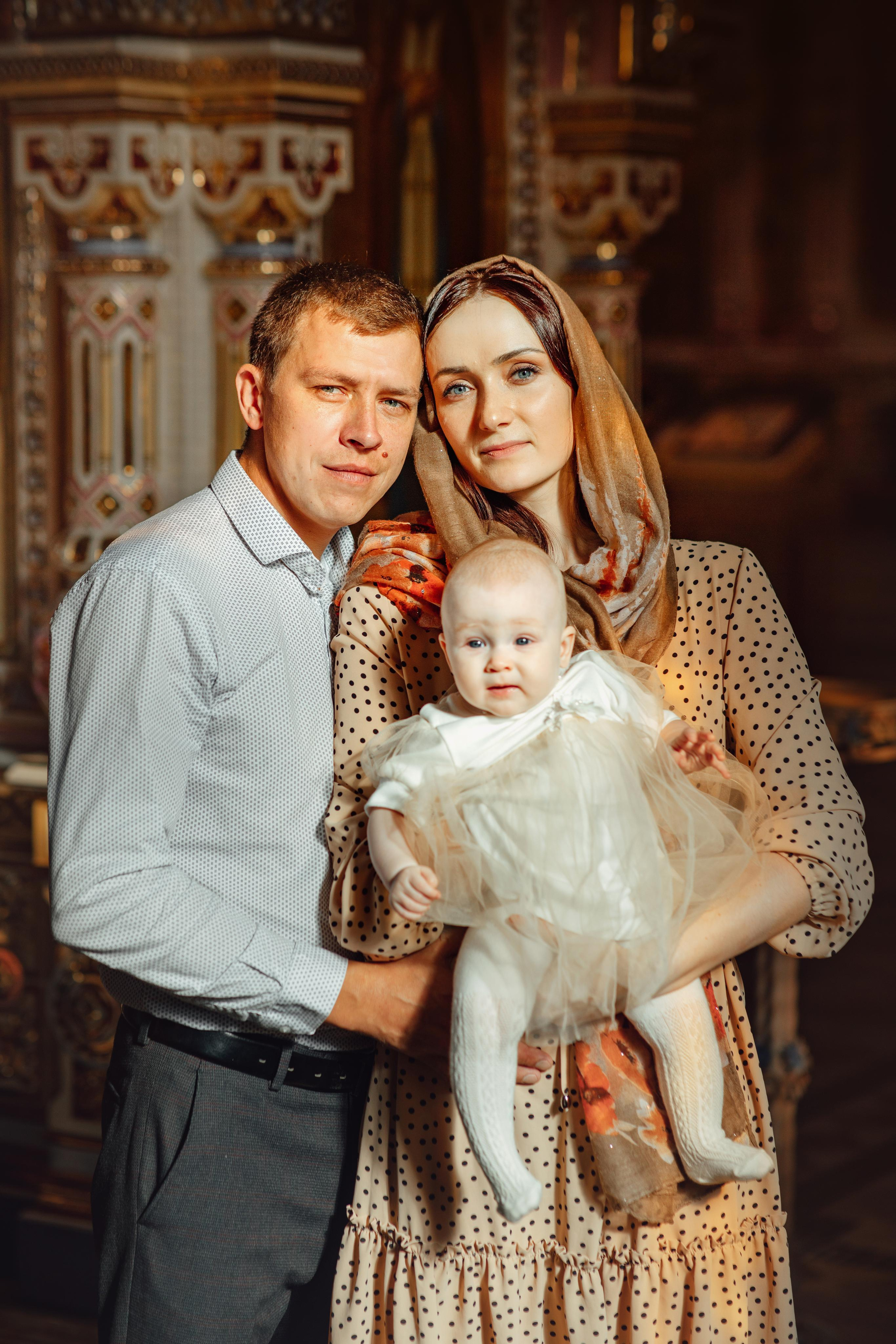 Крещение Эмилии, октябрь 22, храм Святой Троицы, Минск