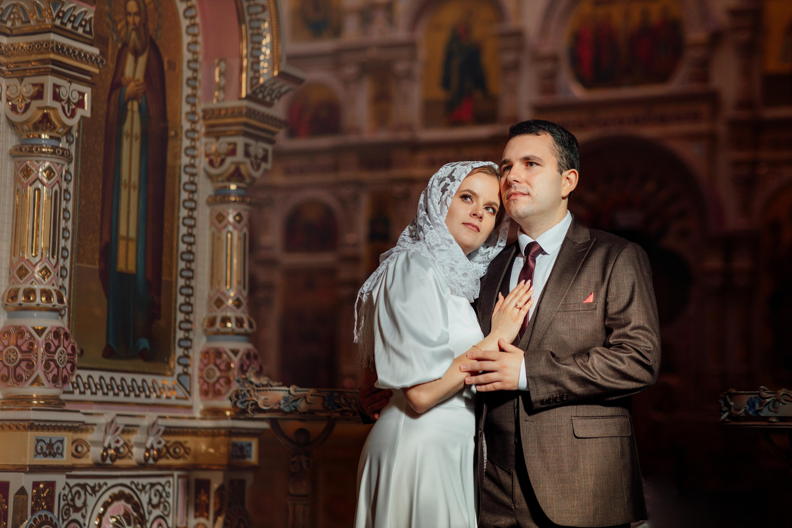 Кирилл и Александра, Храм Всех Святых, Минск октябрь 22