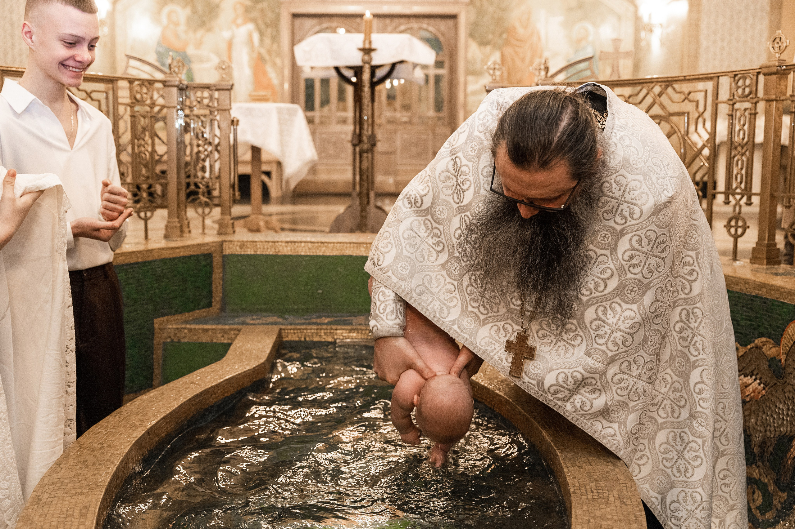 Крещение Евы. Фотограф Крещение, Выписка москва