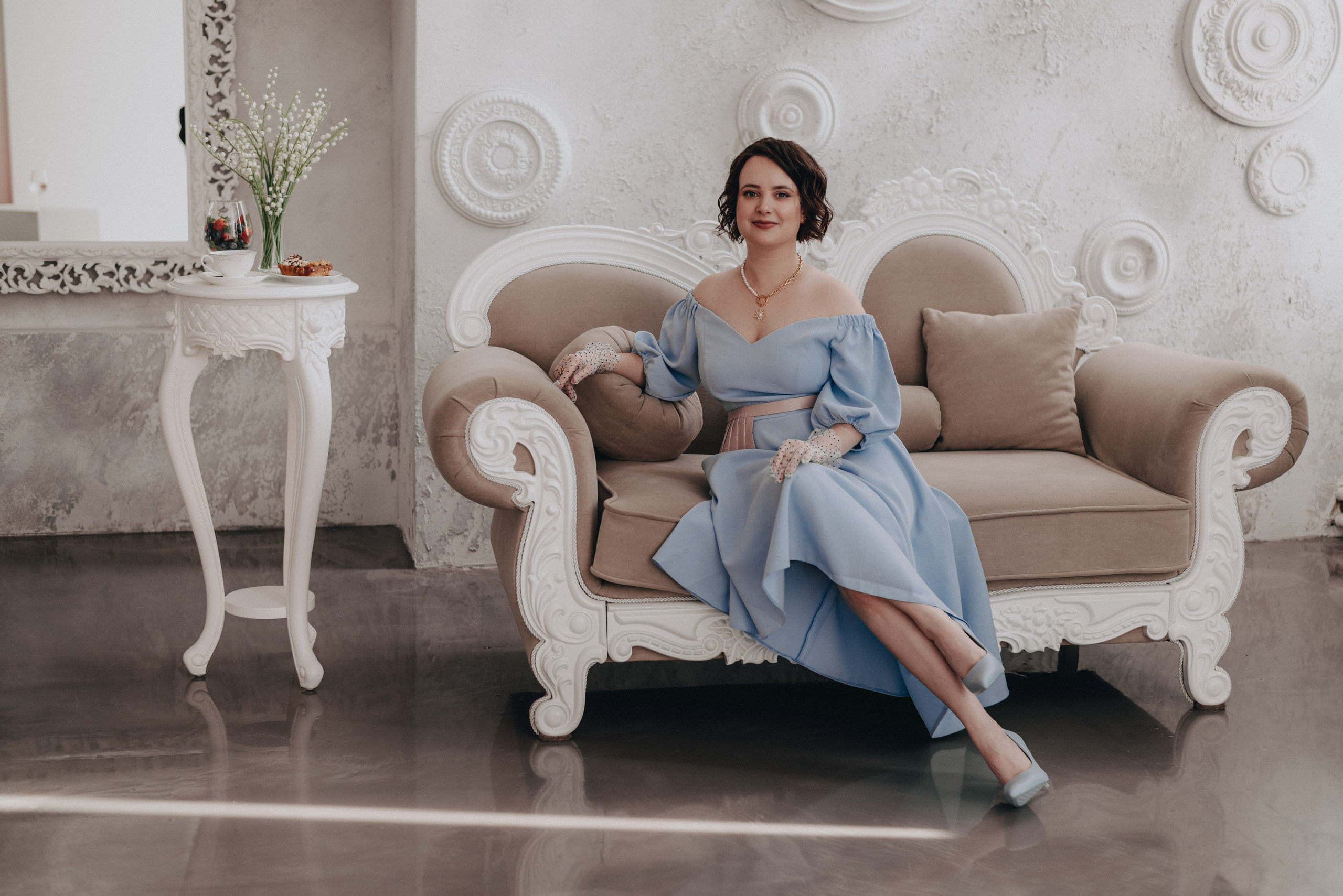 Дарья Лоханская, специалист по столовому этикету. Екатерина Курбанова. Женский фотограф