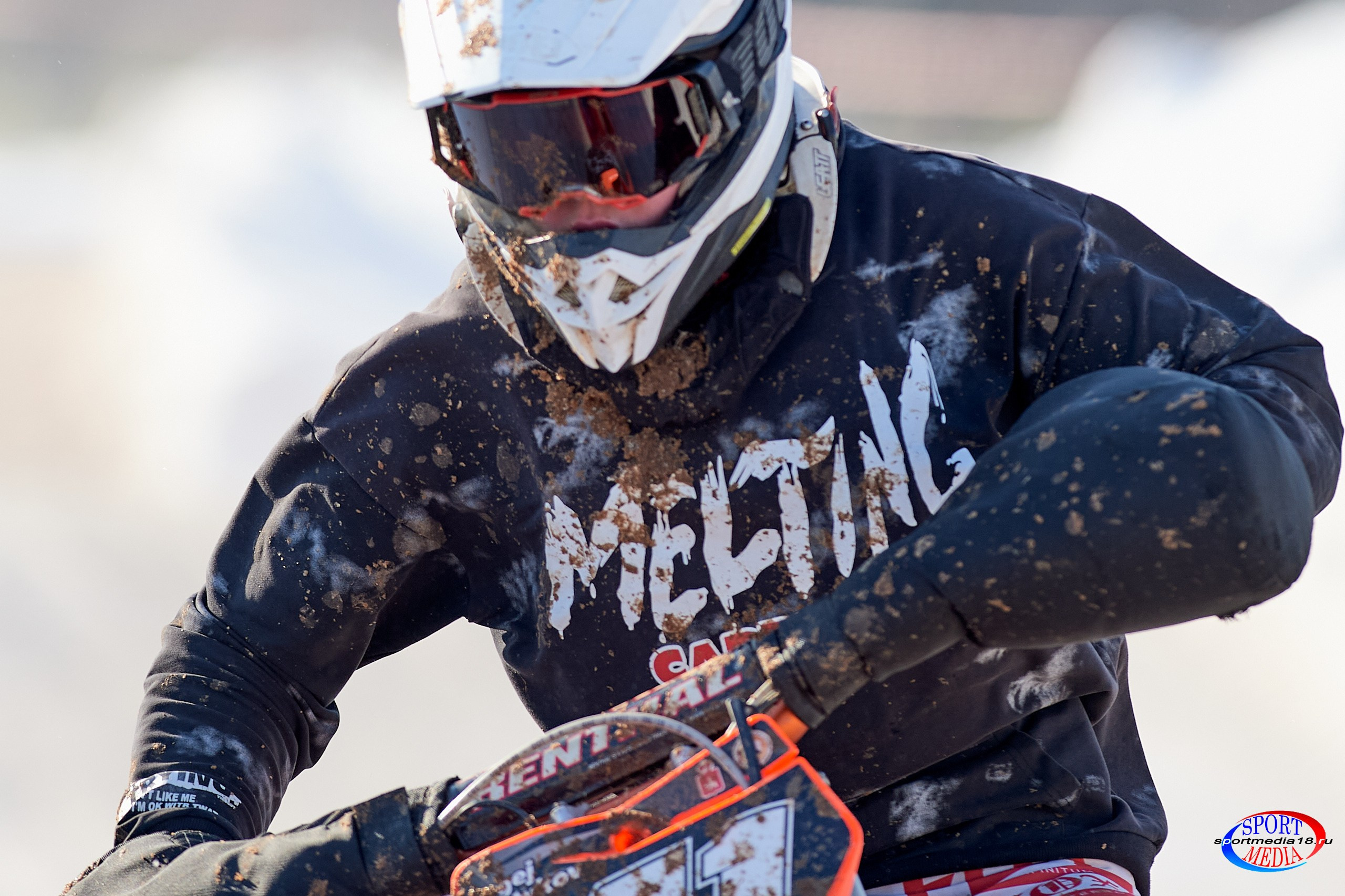 3 этап Кубка Удмуртской Республики по мотокроссу. Воткинск 23.02.2025. Спортивный репортажный фотограф в Ижевске Сергей Мерзляков