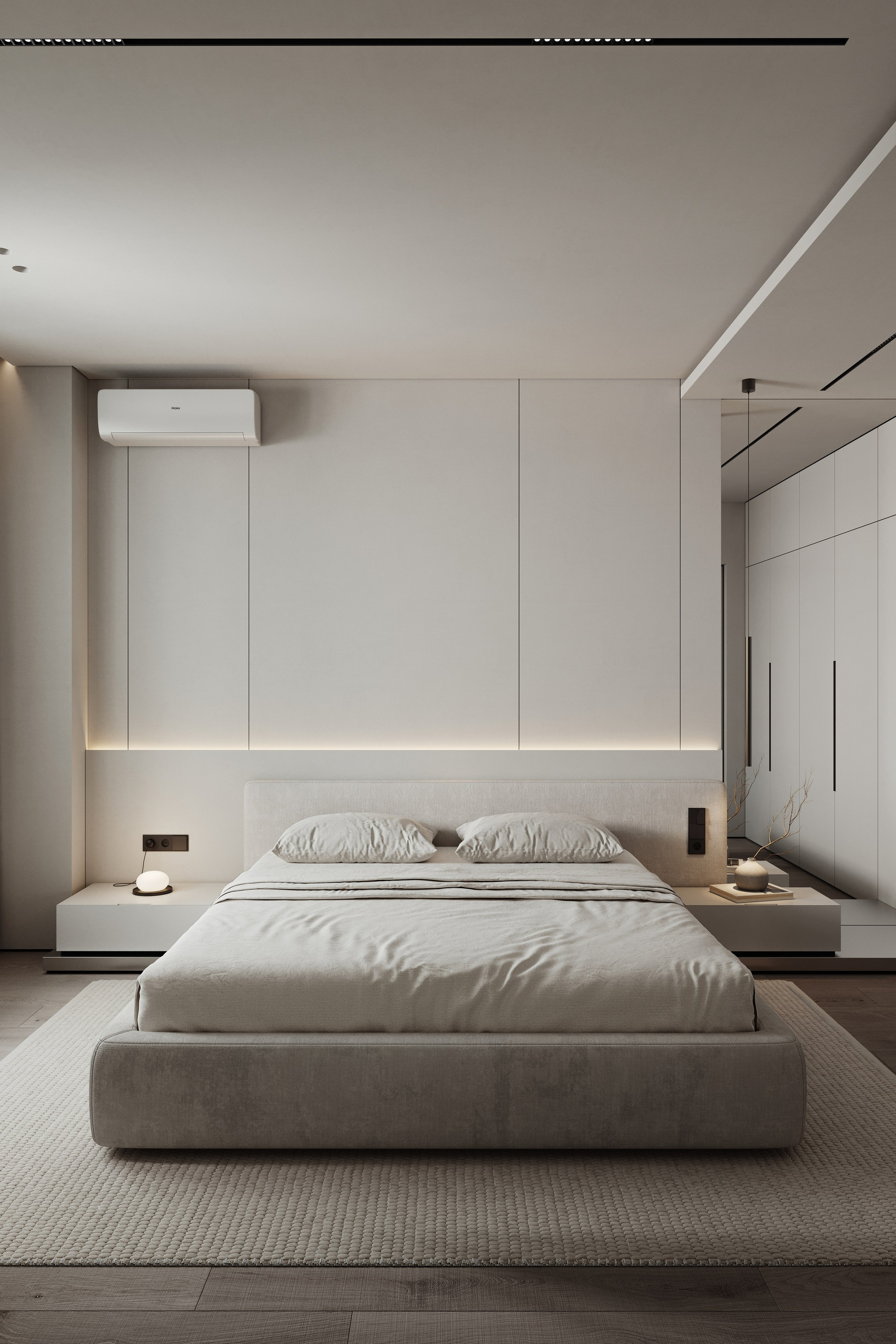 «Manhattan» | Bedroom. Середа Юлия | Визуализация