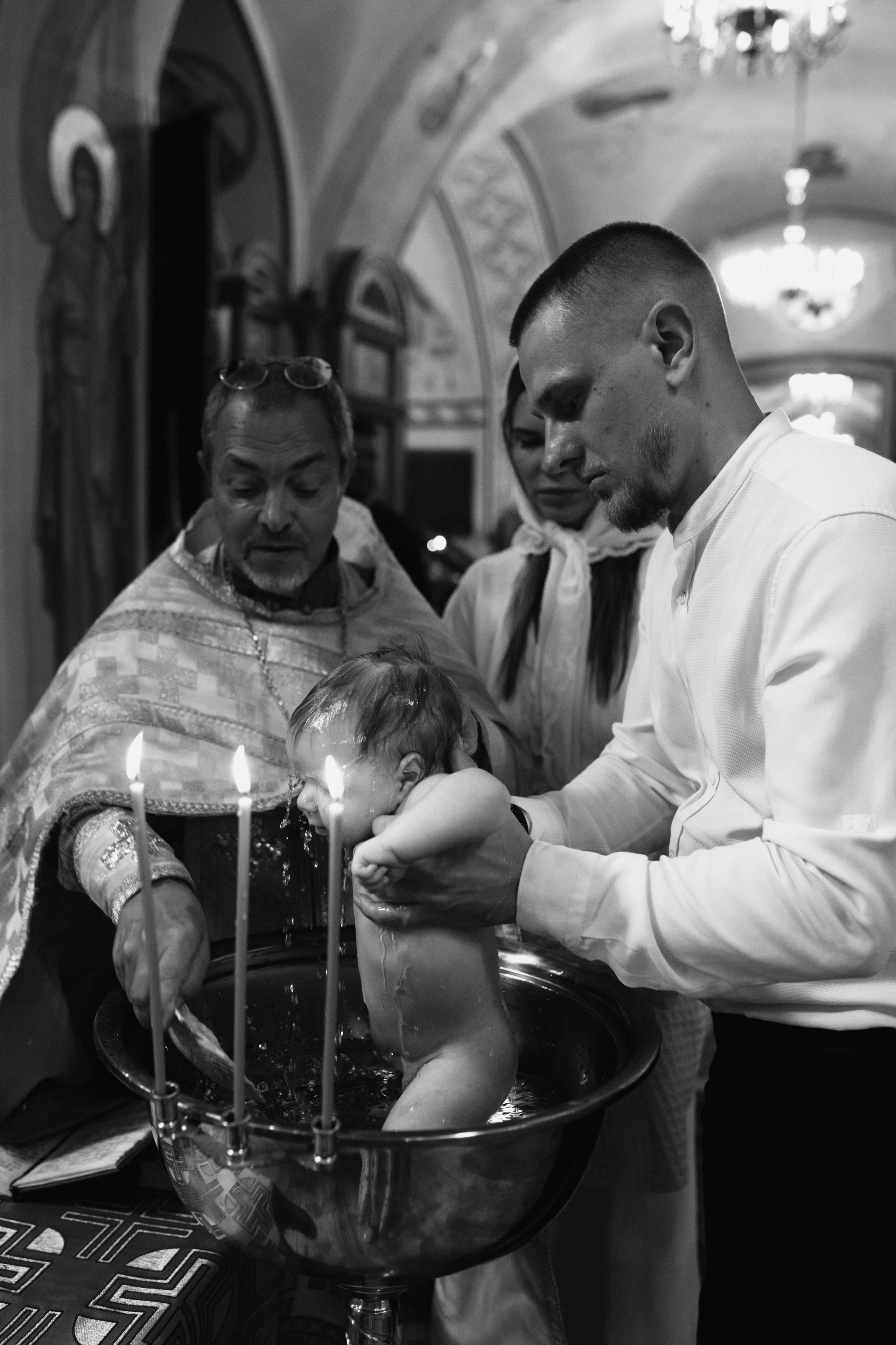 Таинство Крещения Ясны и Марка. Семейный фотограф Москва Наталия Осьмакова