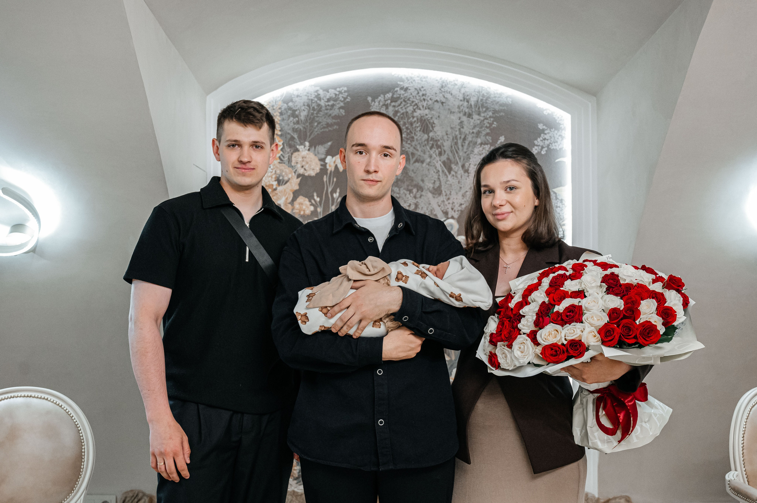 Выписка Михаила. Фотограф на роды СПБ Юлия Герасимова