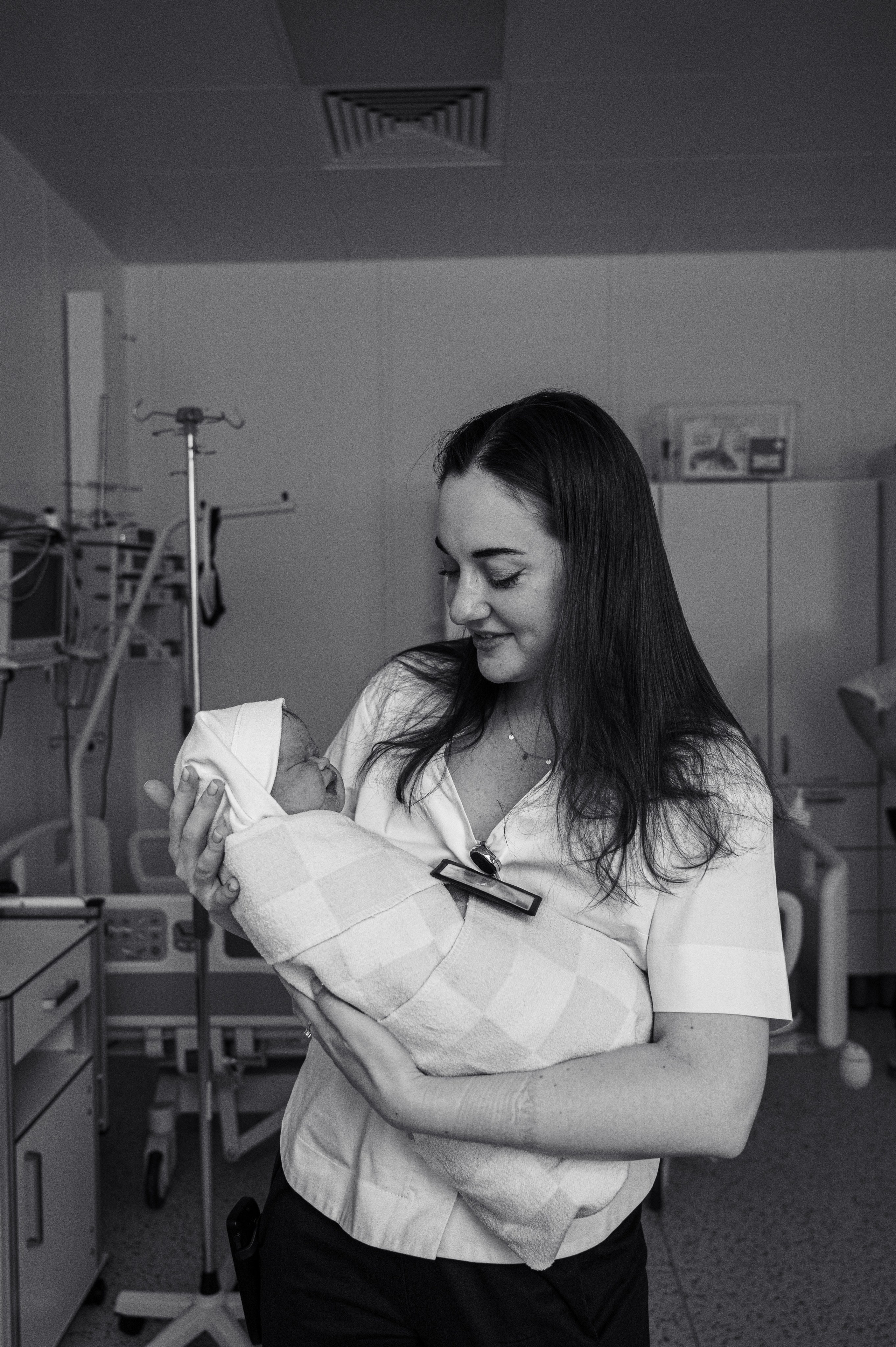 Верочка родилась в МД Лахта / Вайнберг М.М. / Тимофеева Н.В. Фотограф на роды СПБ Юлия Герасимова