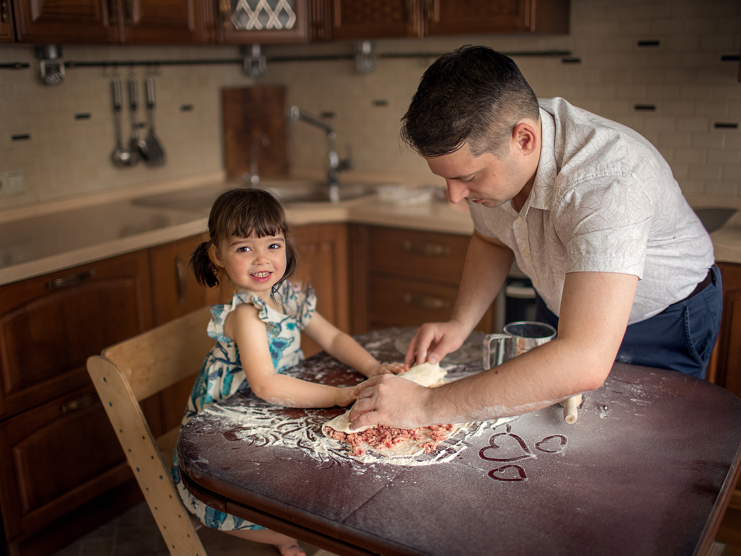 История одного пирога. Семейный и детский фотограф В Москве Парамонова Екатерина