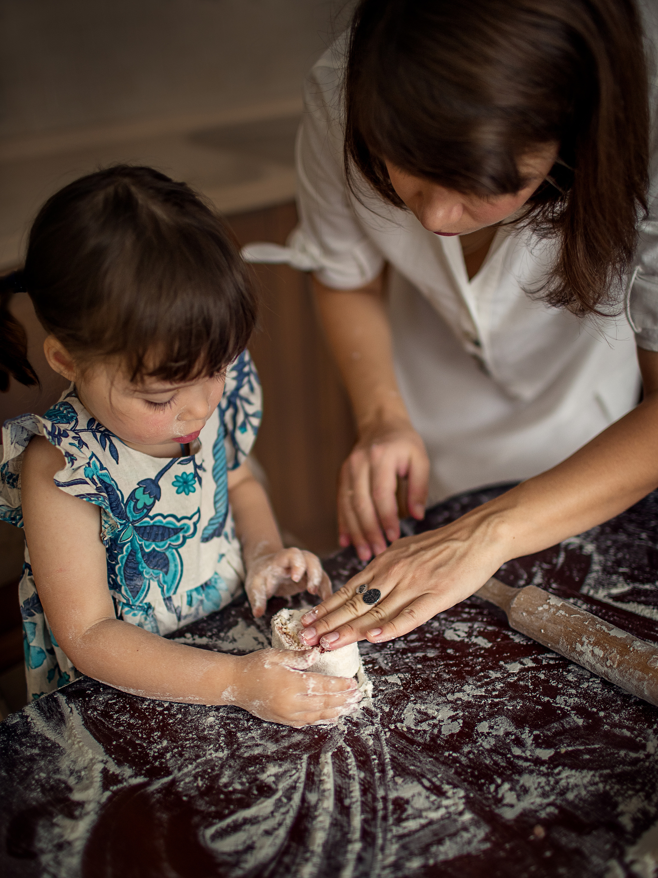 История одного пирога. Семейный и детский фотограф В Москве Парамонова Екатерина