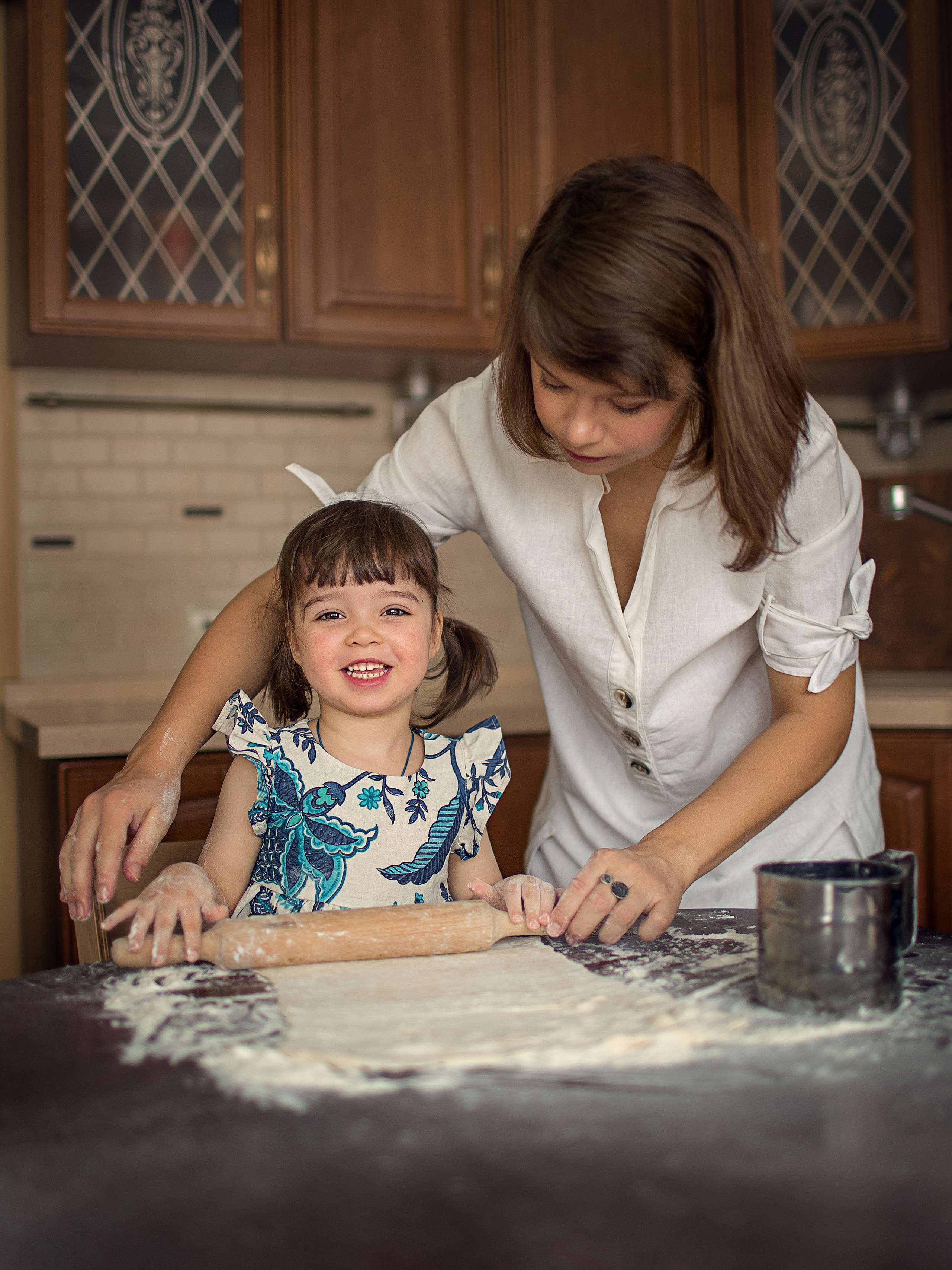 История одного пирога. Семейный и детский фотограф В Москве Парамонова Екатерина