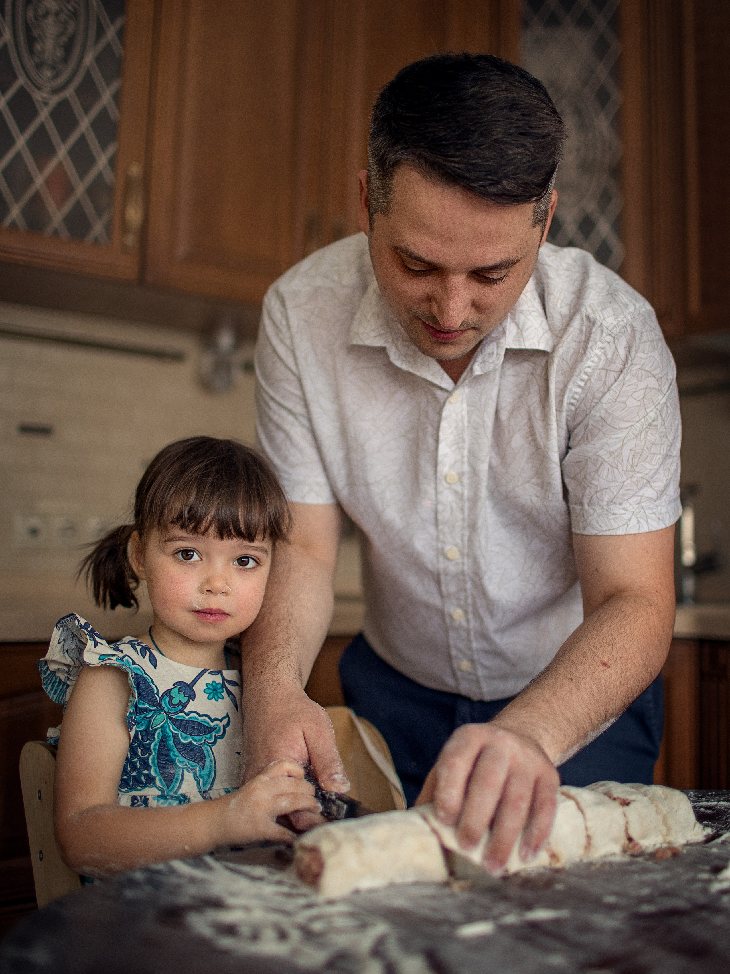 История одного пирога. Семейный и детский фотограф В Москве Парамонова Екатерина