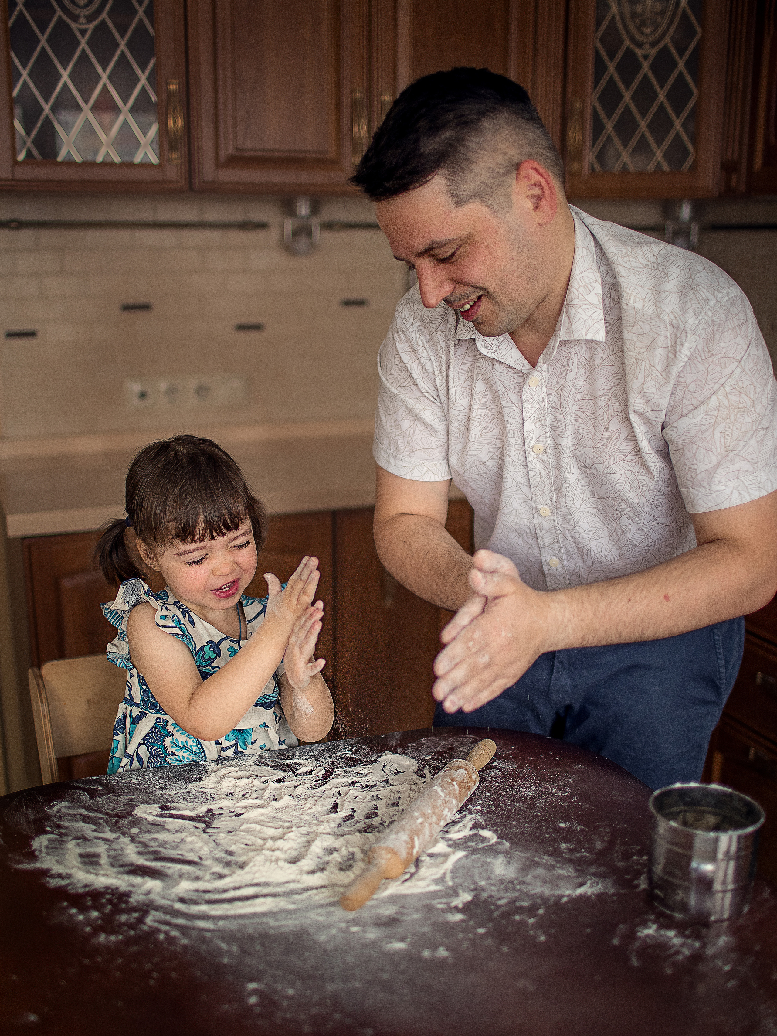 История одного пирога. Семейный и детский фотограф В Москве Парамонова Екатерина