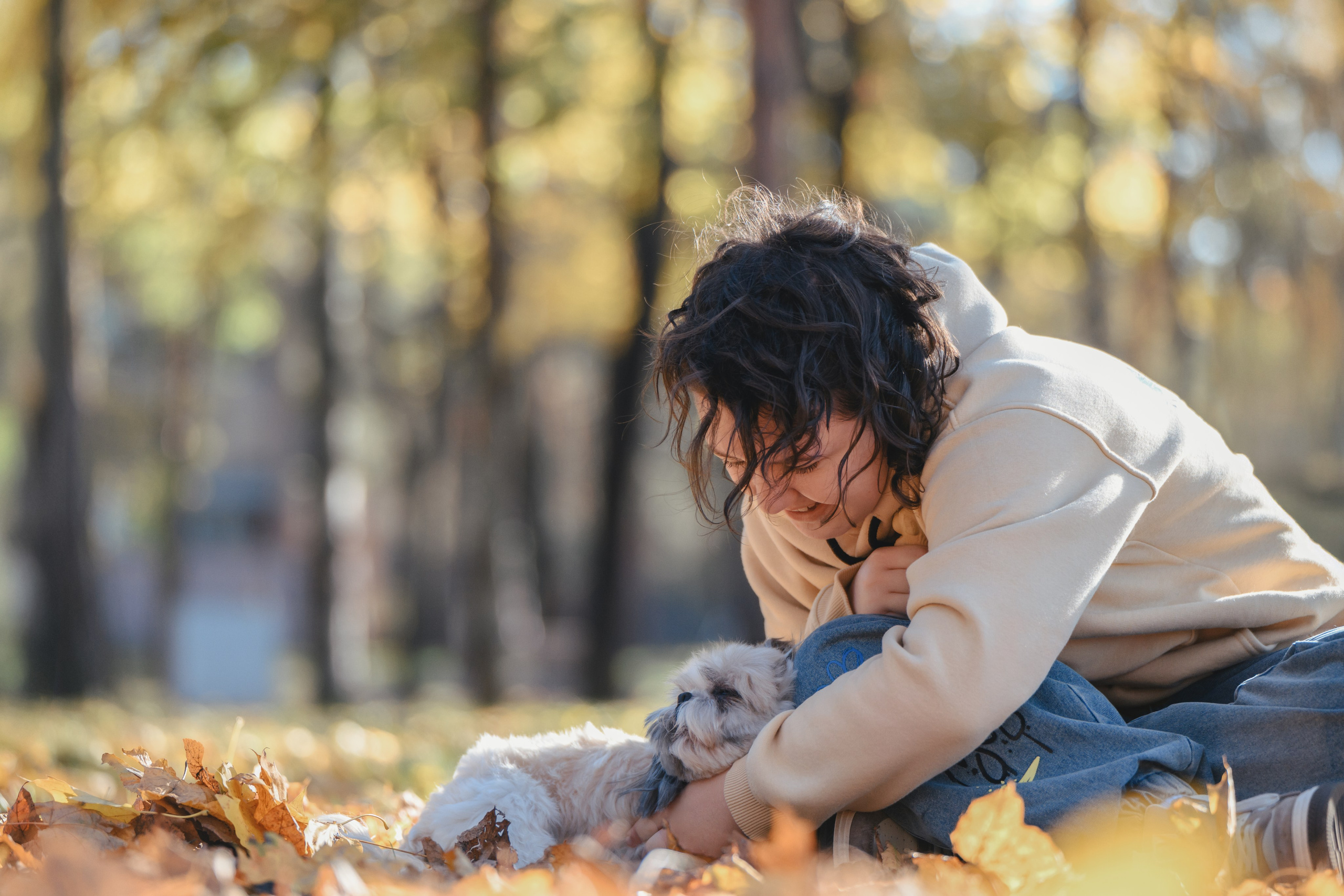 Ирина и Винни. Фотограф Анималист в Москве Анастасия Жучкова