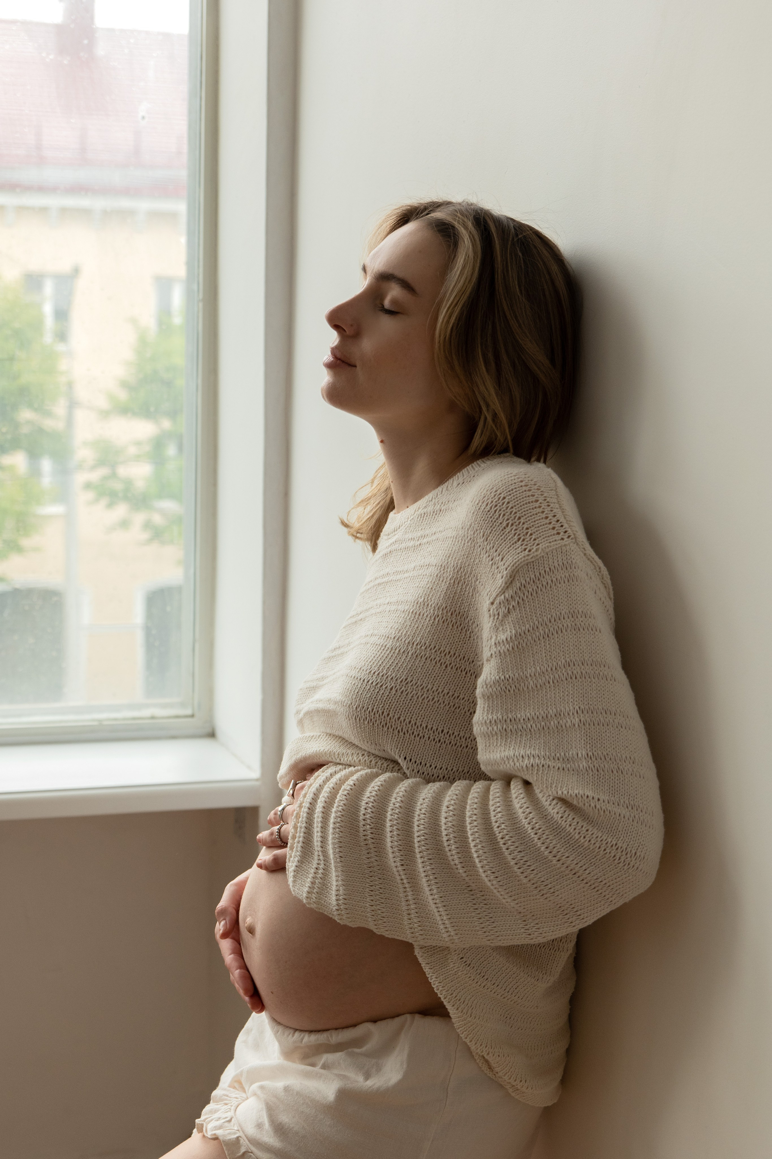 Студийная фотосессия «В ожидании». Фотограф видеограф Ольга Василевская