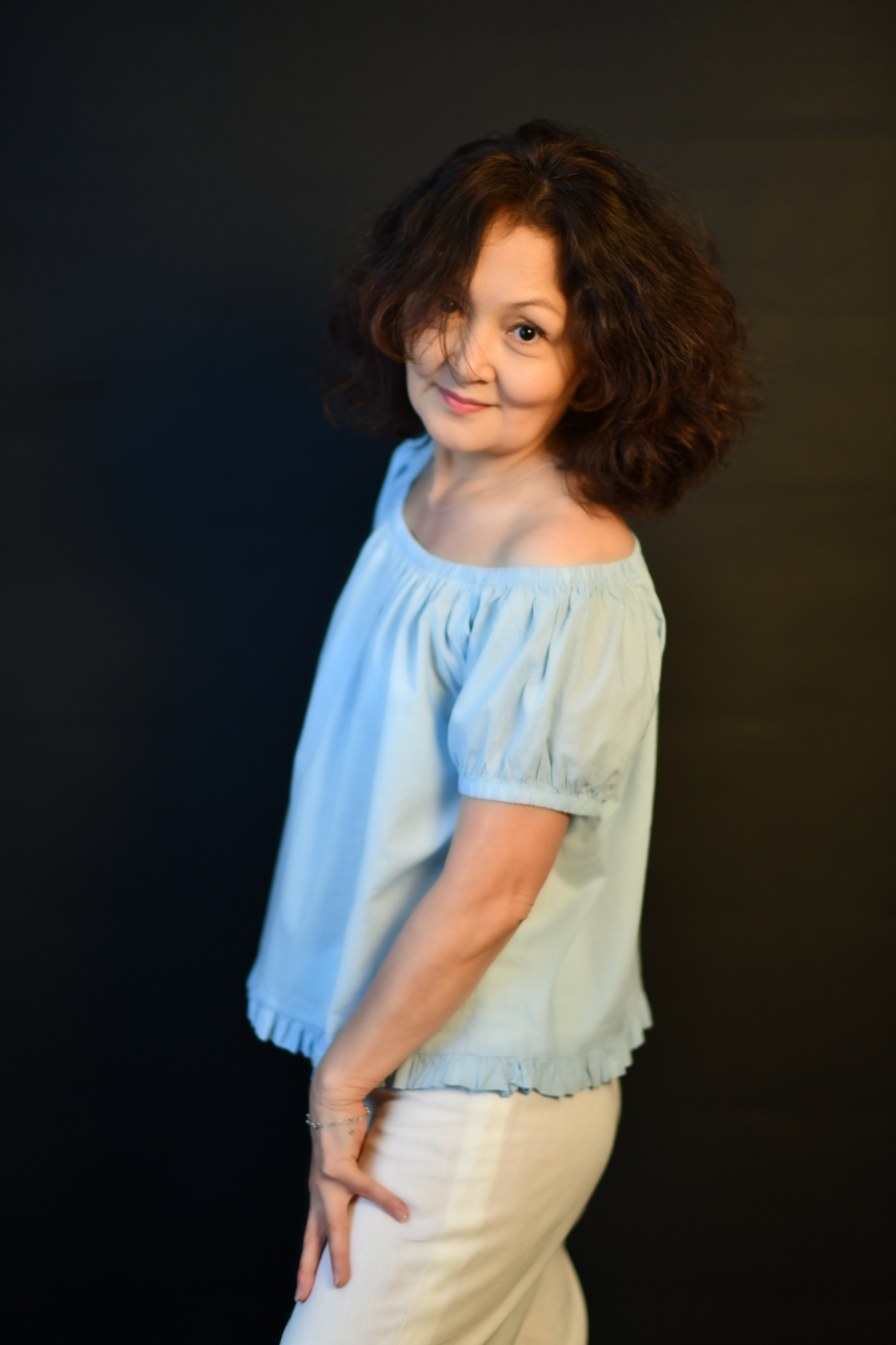 Портретная съемка в студии. Фотограф Ди