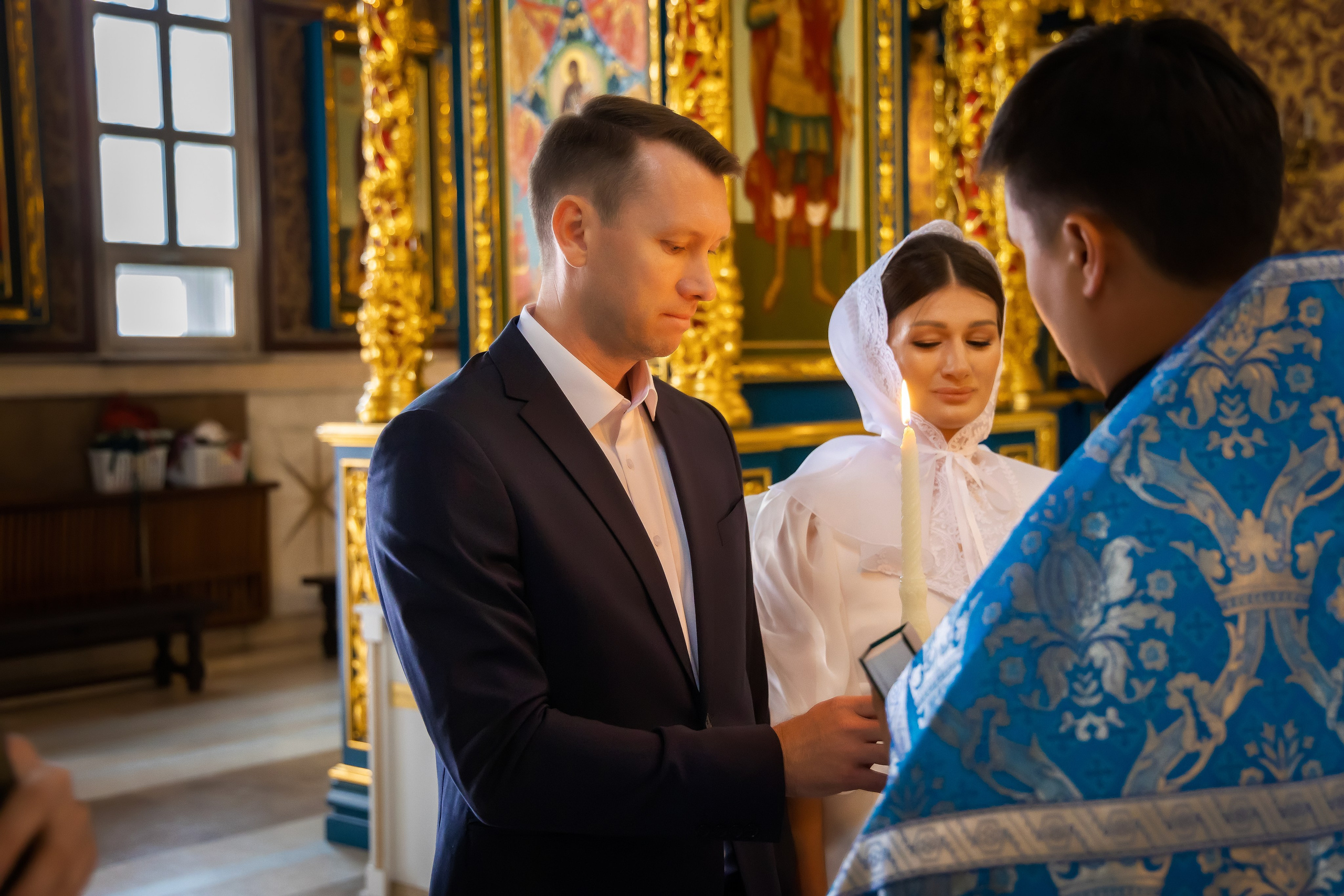 В Храме. Семейный и Свадебный фотограф в Астане Александр Астапов