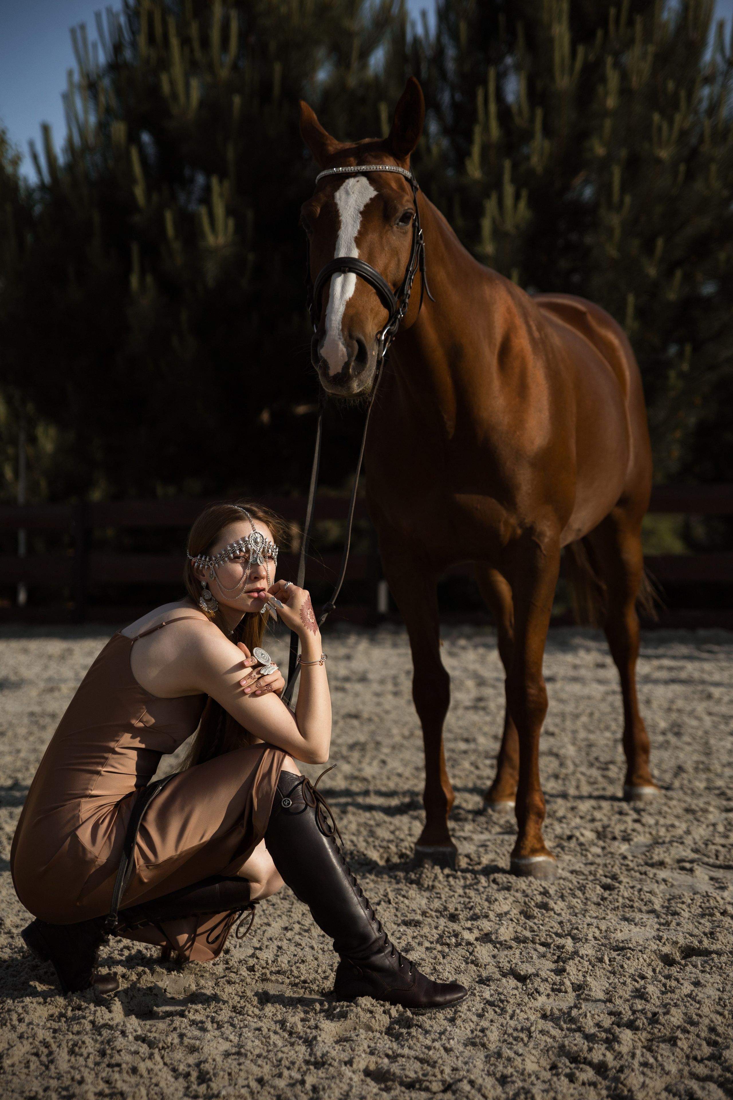 Алина и Баста, этника. Семейный и конный фотограф в Краснодарском крае и Адыгее