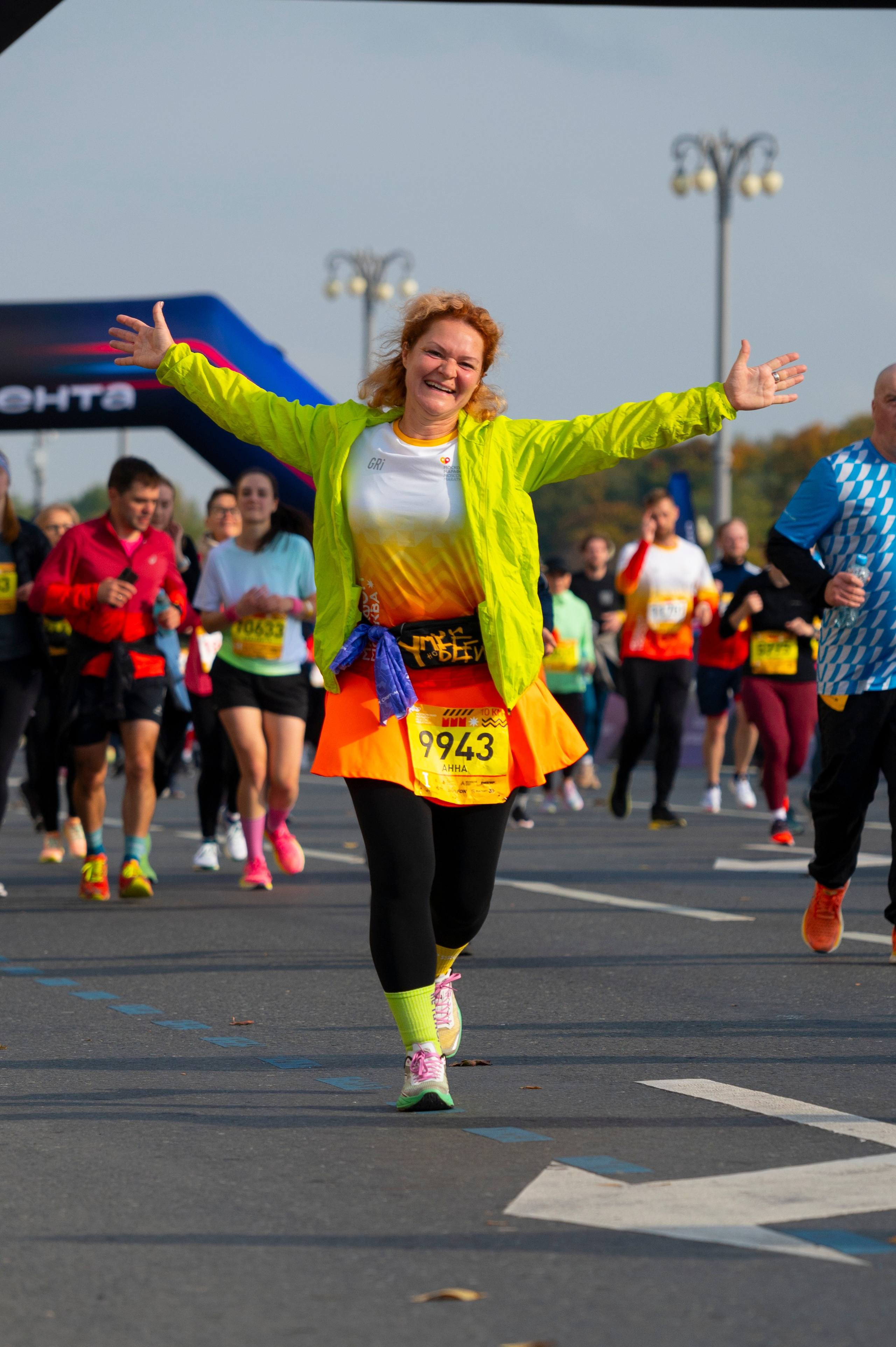 Спортивные мероприятия: Московский марафон 2024. Фотограф Михаил Волков