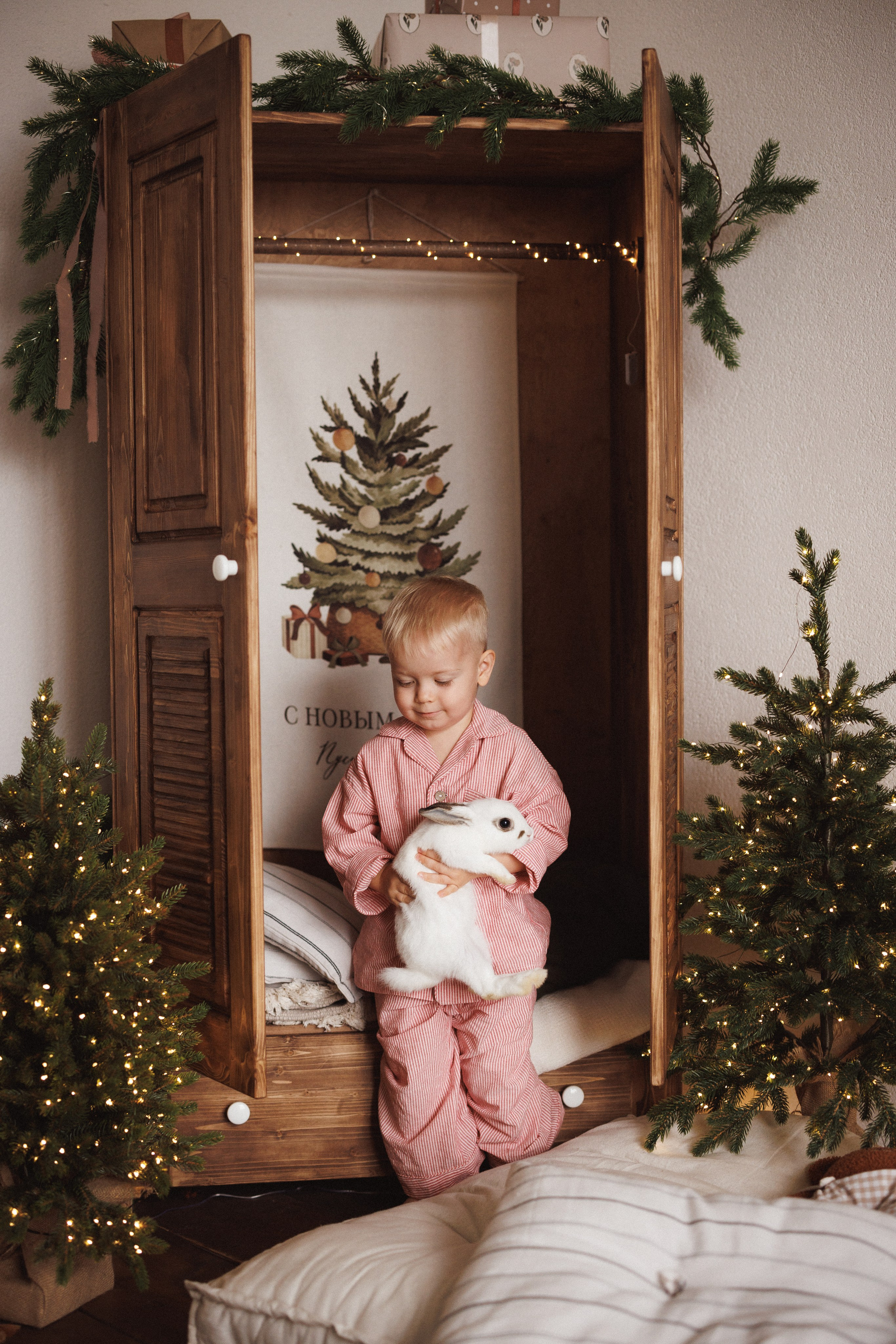 Новогодняя фотосессия в фотостудии «Mestone», город Краснодар. Семейный и детский фотограф в Краснодаре Анна Трашкова