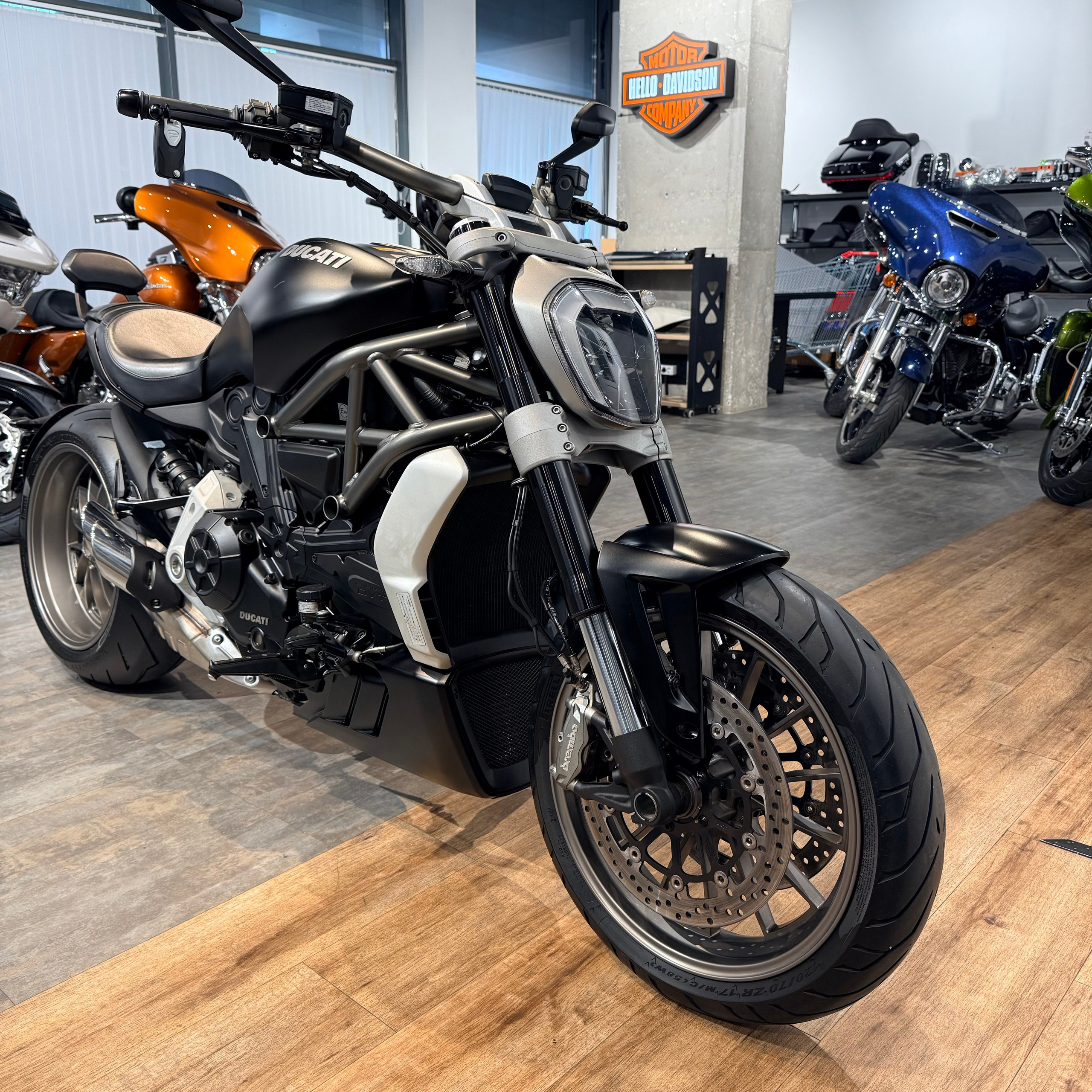 2018 ducati xDiavel Black Denim (VIN *ZDM*6129). Hello Davidson, Москва. Только хорошие мотоциклы…