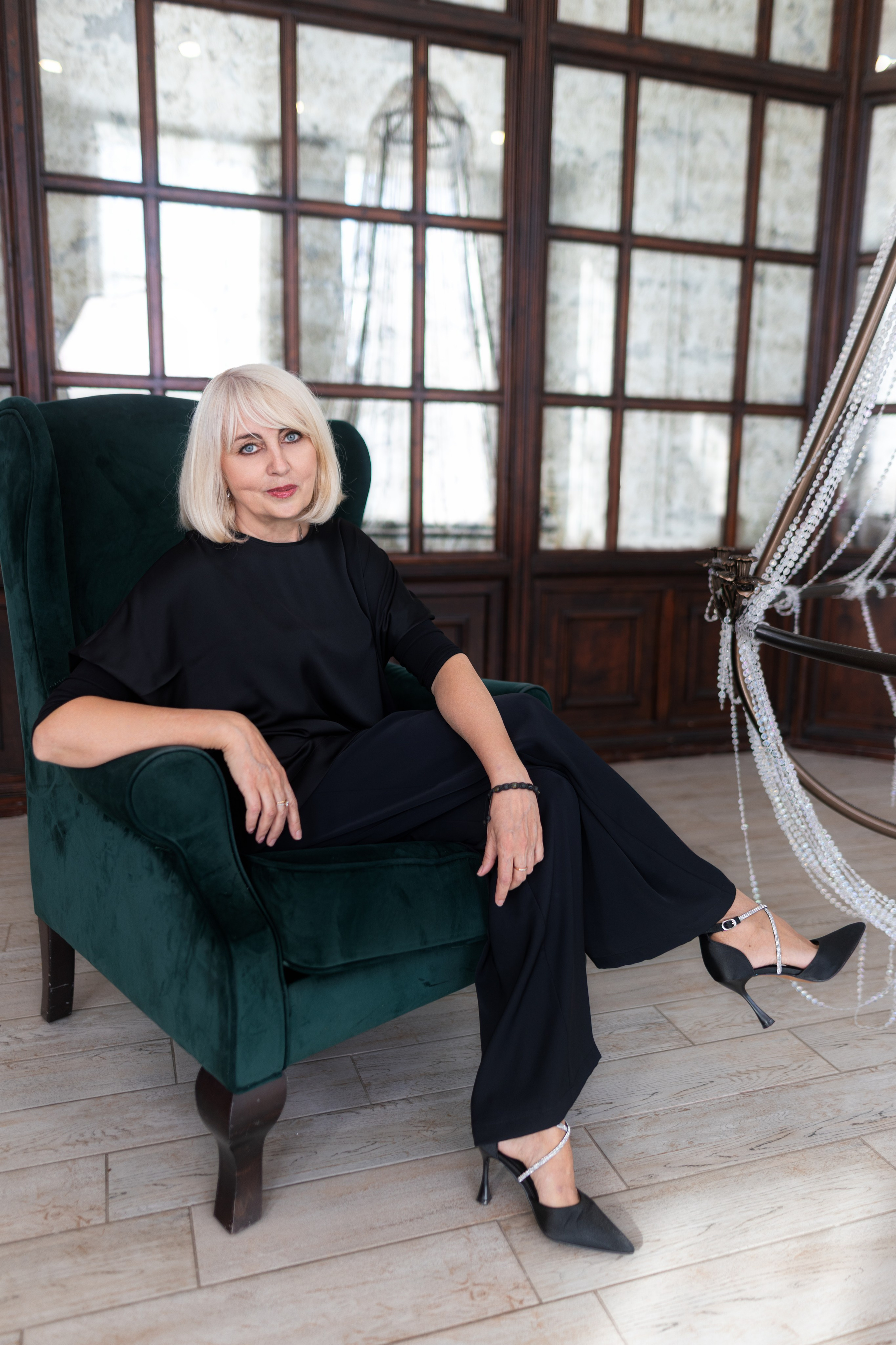 Портретная съемка в интерьерной студии для Елены в формате для «себя»