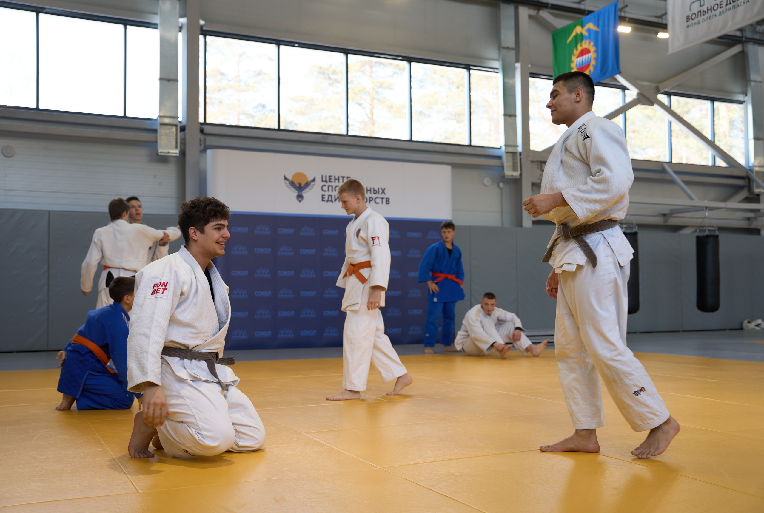 Открытие центров спортивных единоборств «Сокол» Красноярск/Дивногорск. Александр Сазонов Красноярск