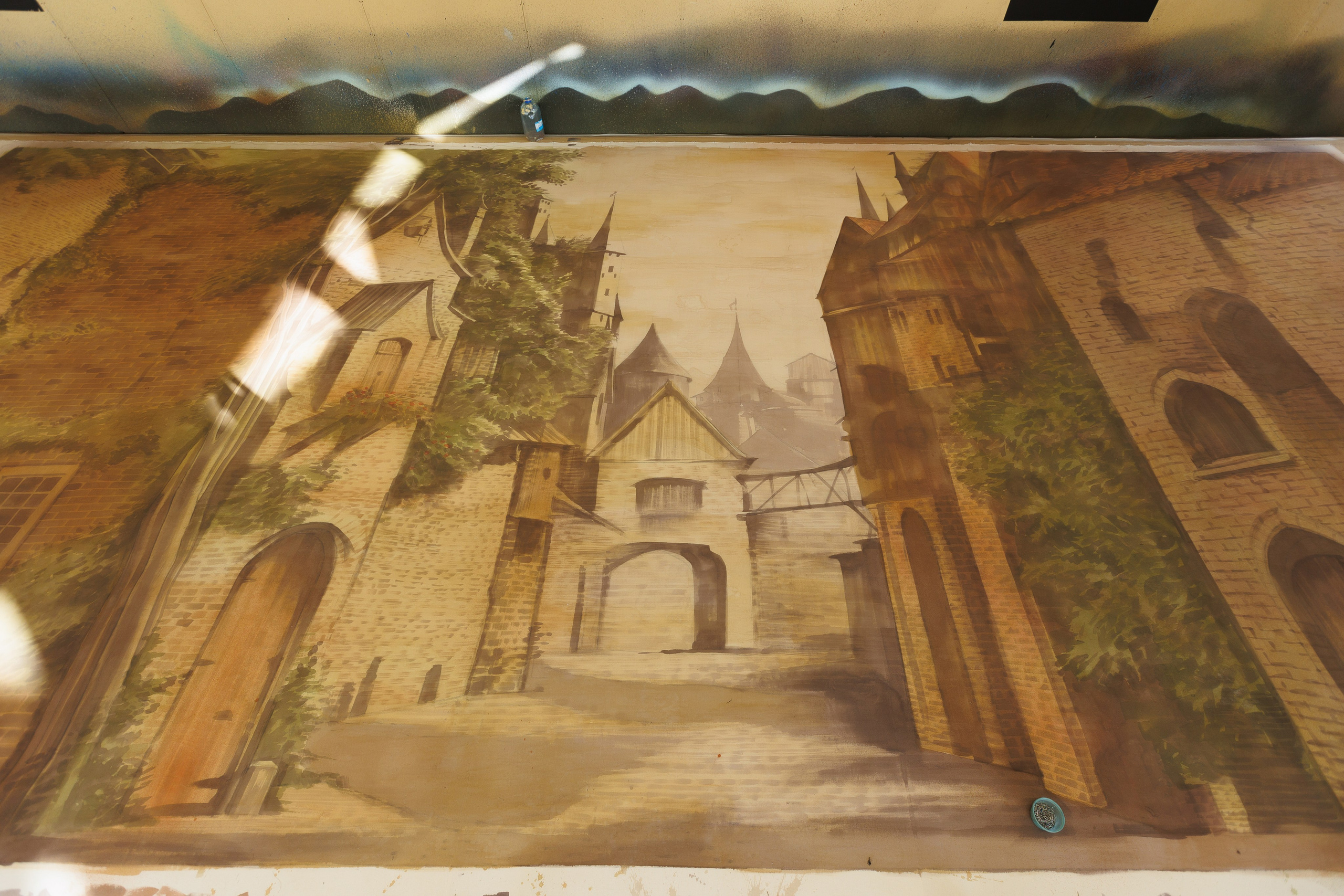 Художественная роспись тканей для сцены: от эскиза к полотну | Технология. История занавеса. Превращаем идею в технологию