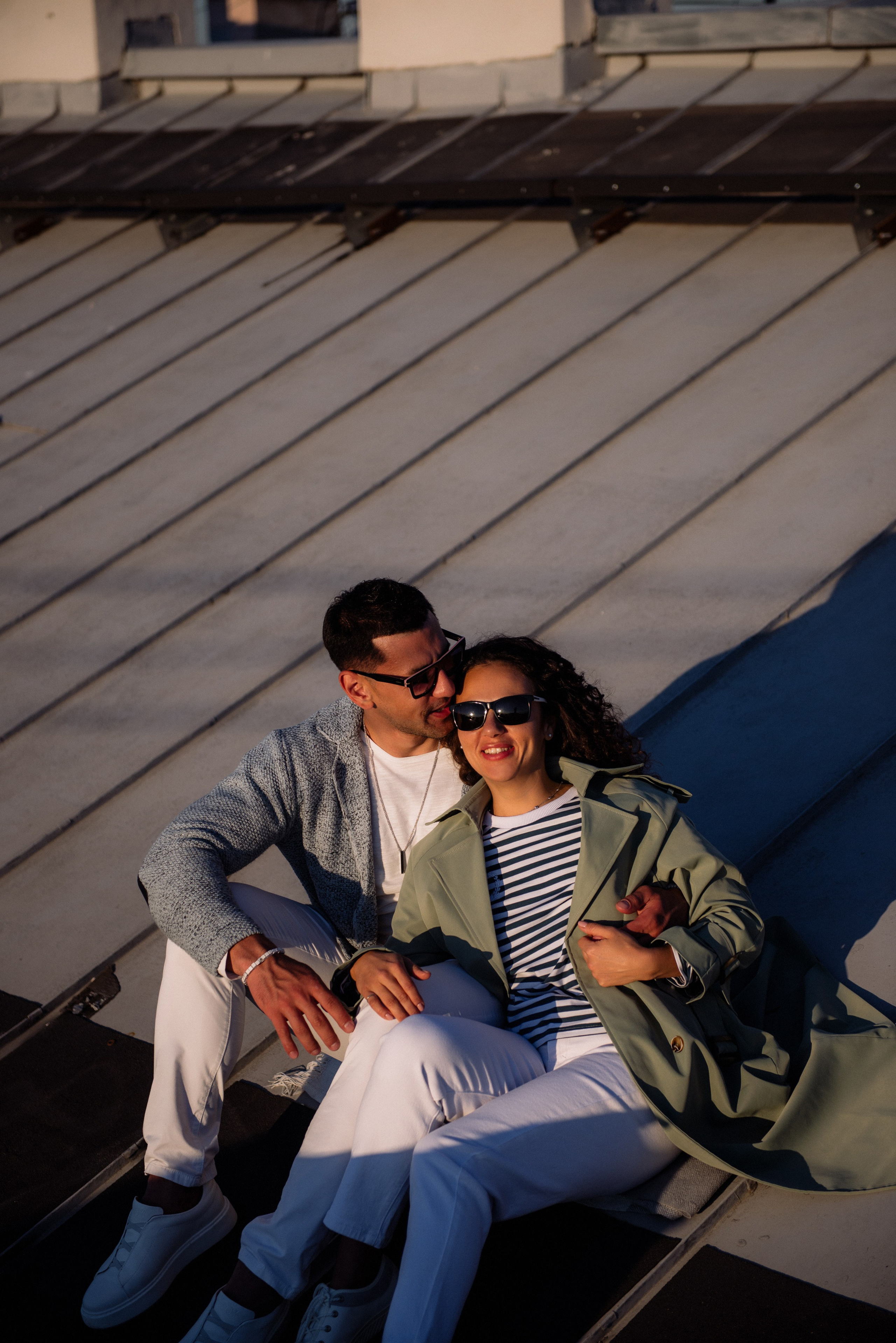 Love story на крышах Питера. Фотограф в Москве Алёна Степутенко