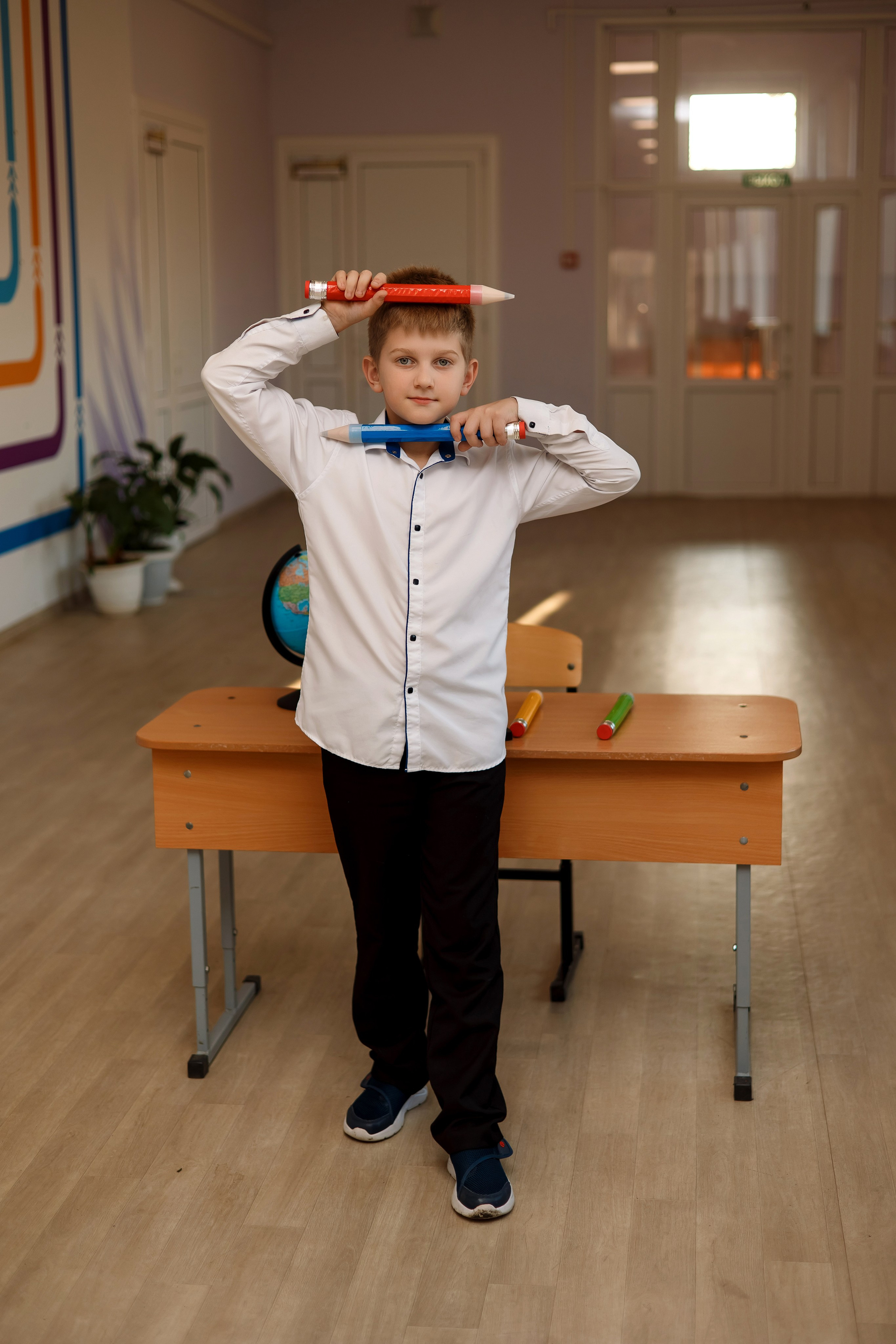 Школа 17, 4 класс. Фотограф Любовь Корниенко, Примоский край