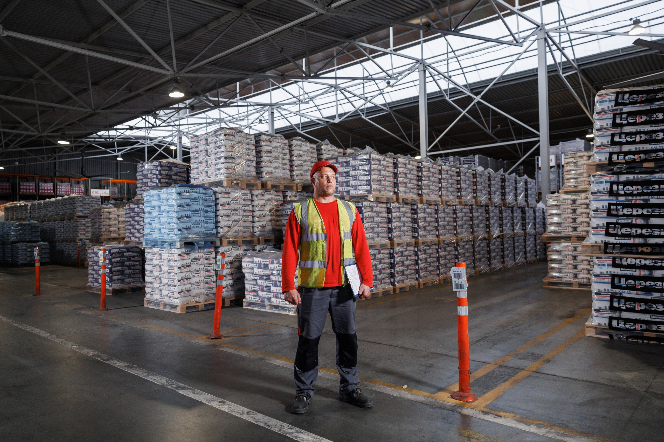 Завод строительных смесей. Фотограф Ставрополь Петр Голубенко