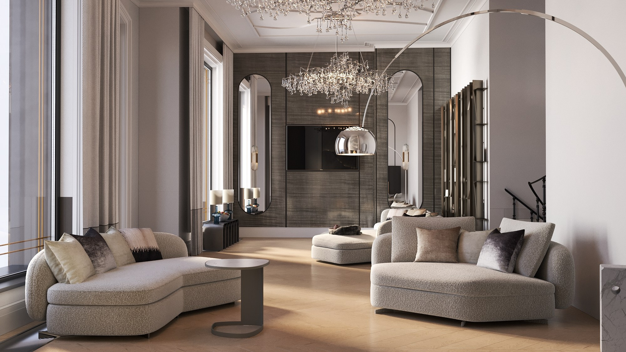 Большой дом. Клиент Таранова Инга. Евгений Пырков — 3d визуализатор интерьеров и экстерьеров России