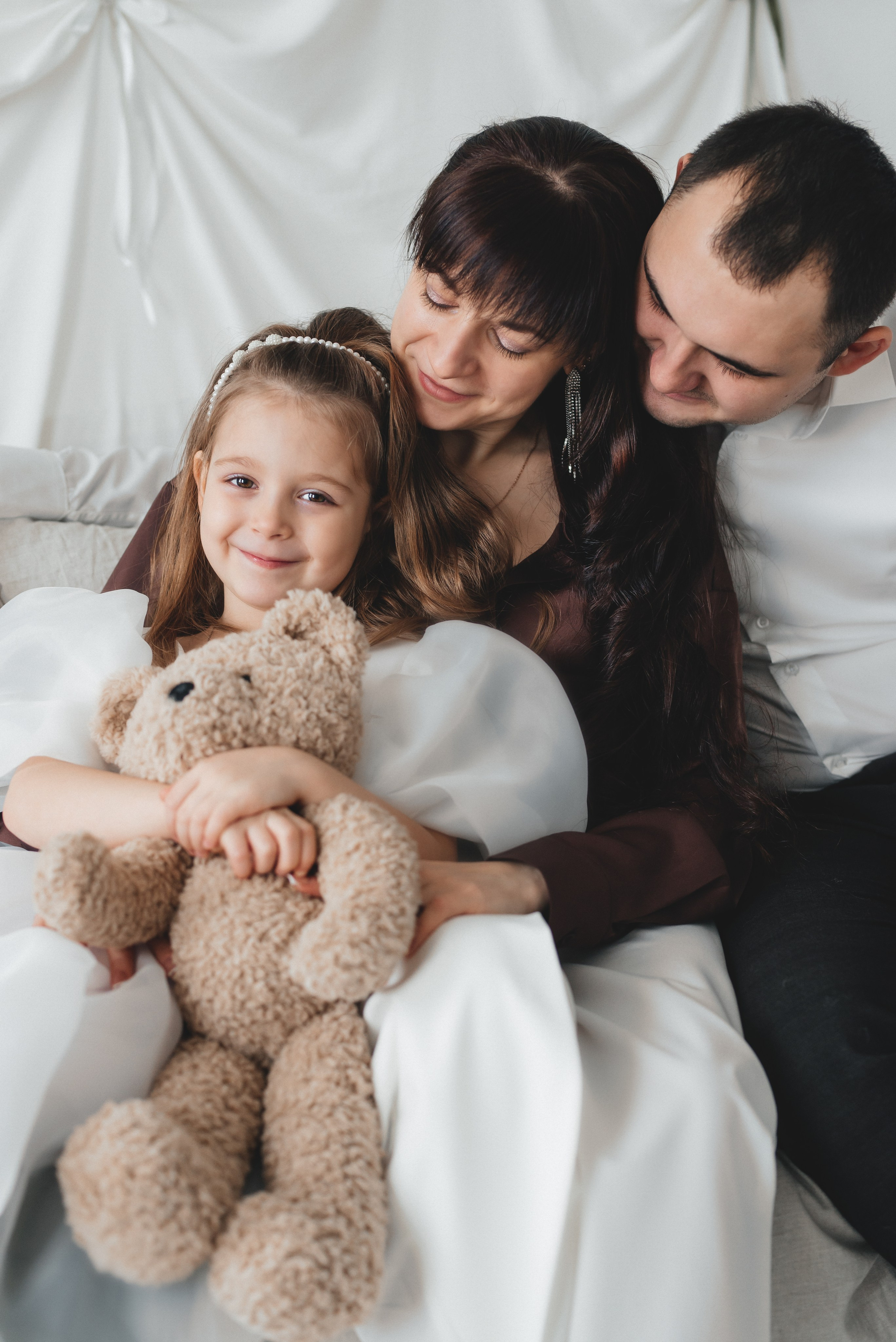 Саша, Юля и Женечка. Фотограф Таинств Крещения и Венчания в г. Курске