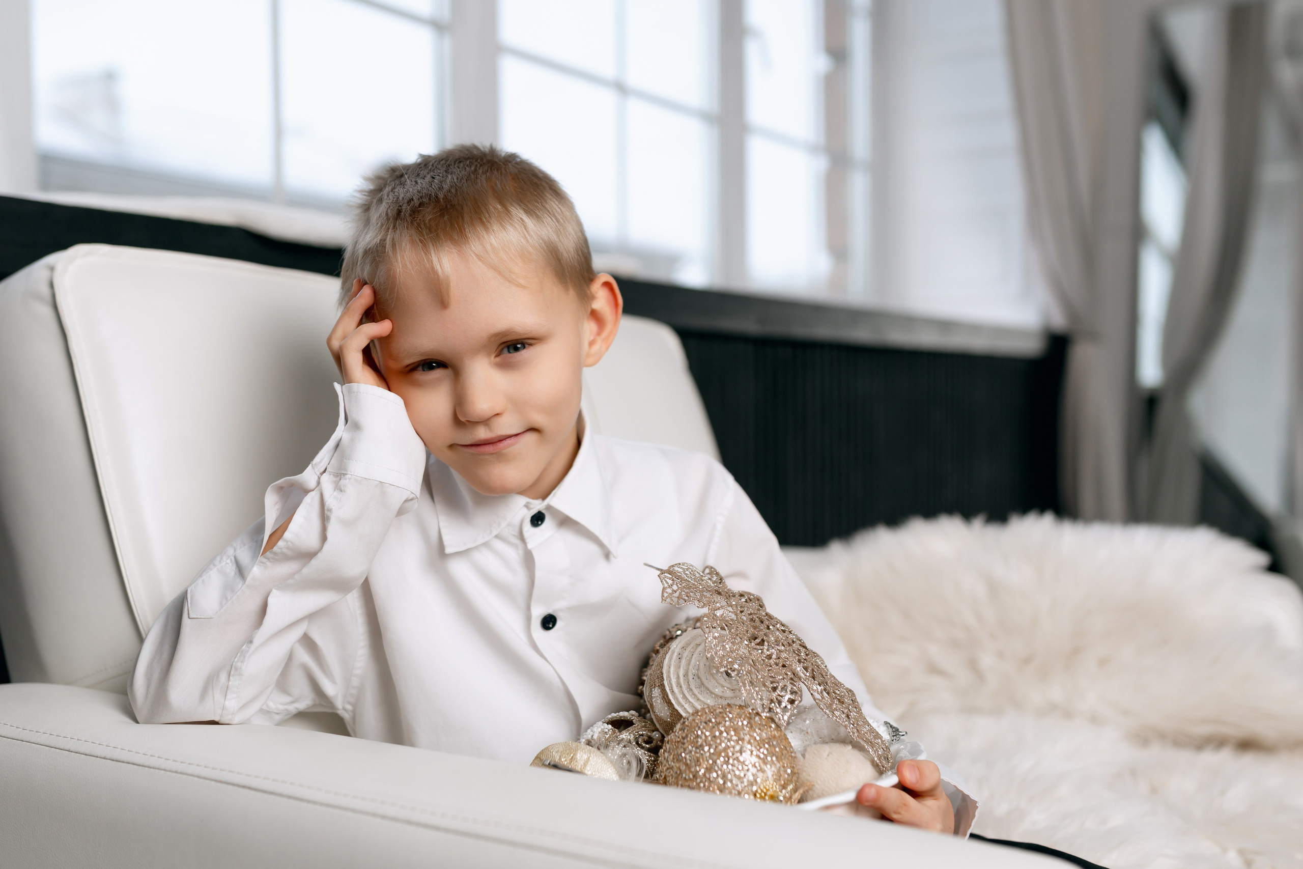 Новогодняя фотосессия в Family studio. Фотограф Ким Наталья в Красноярске