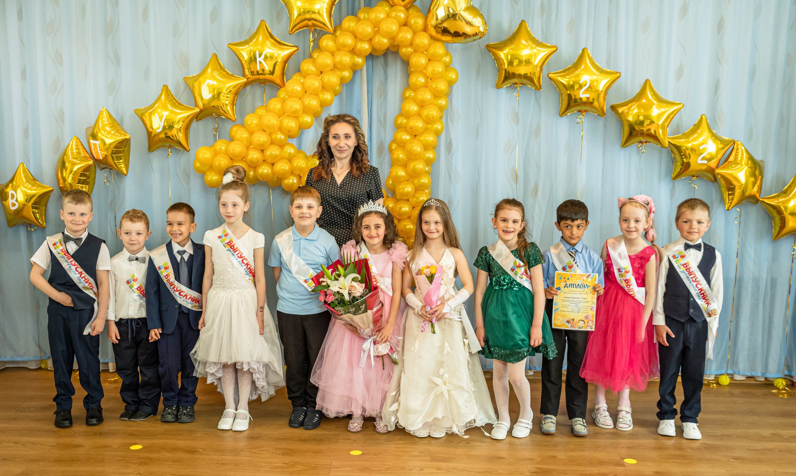 Выпускной в дет саду. Детский семейный фотограф в г. Находка Ольга Коваленко, фотостудия Memories