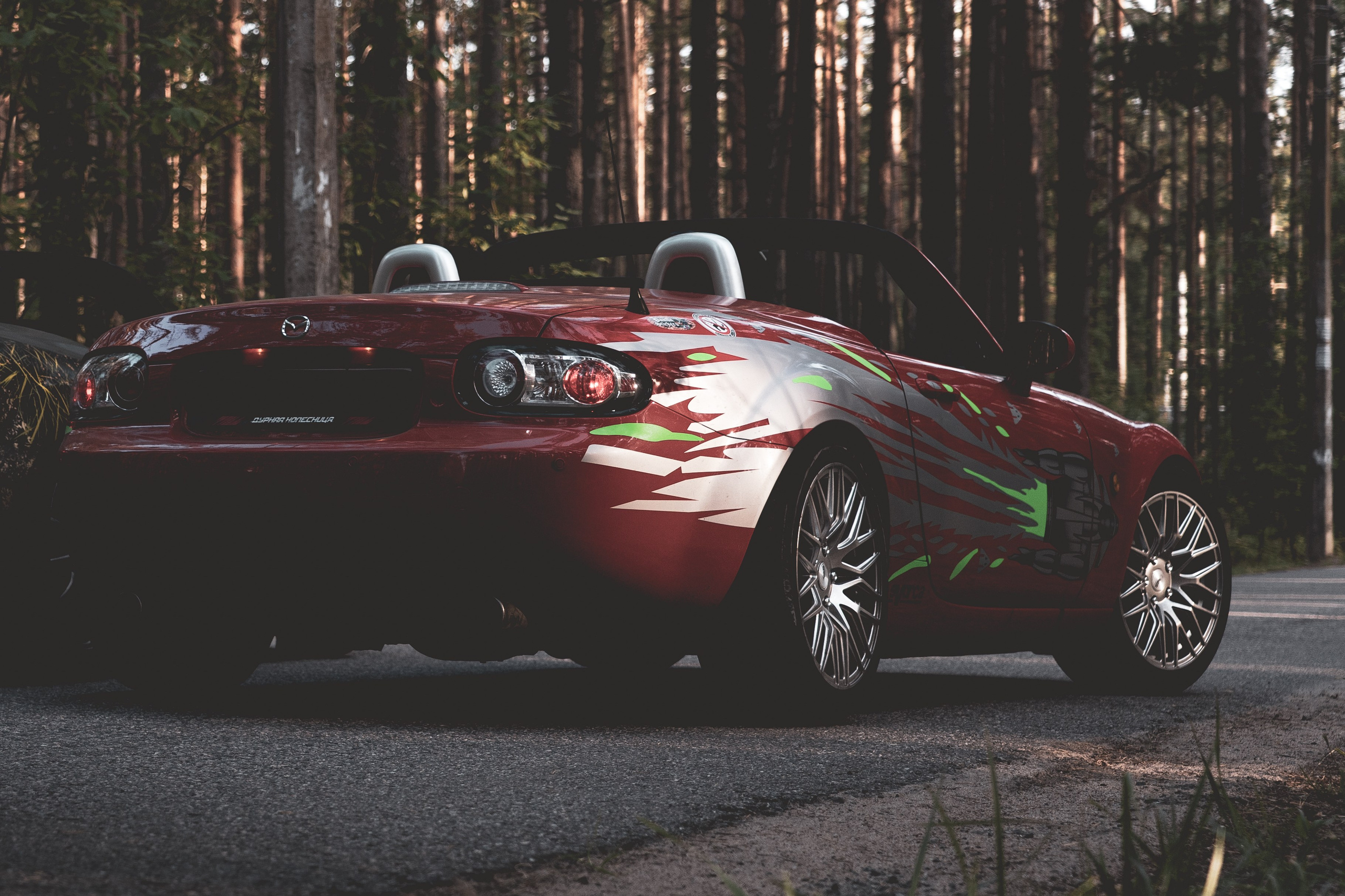 Mazda mx5. Портретный и автомобильный фотограф в Санкт-Петербурге Евгений Черепанов