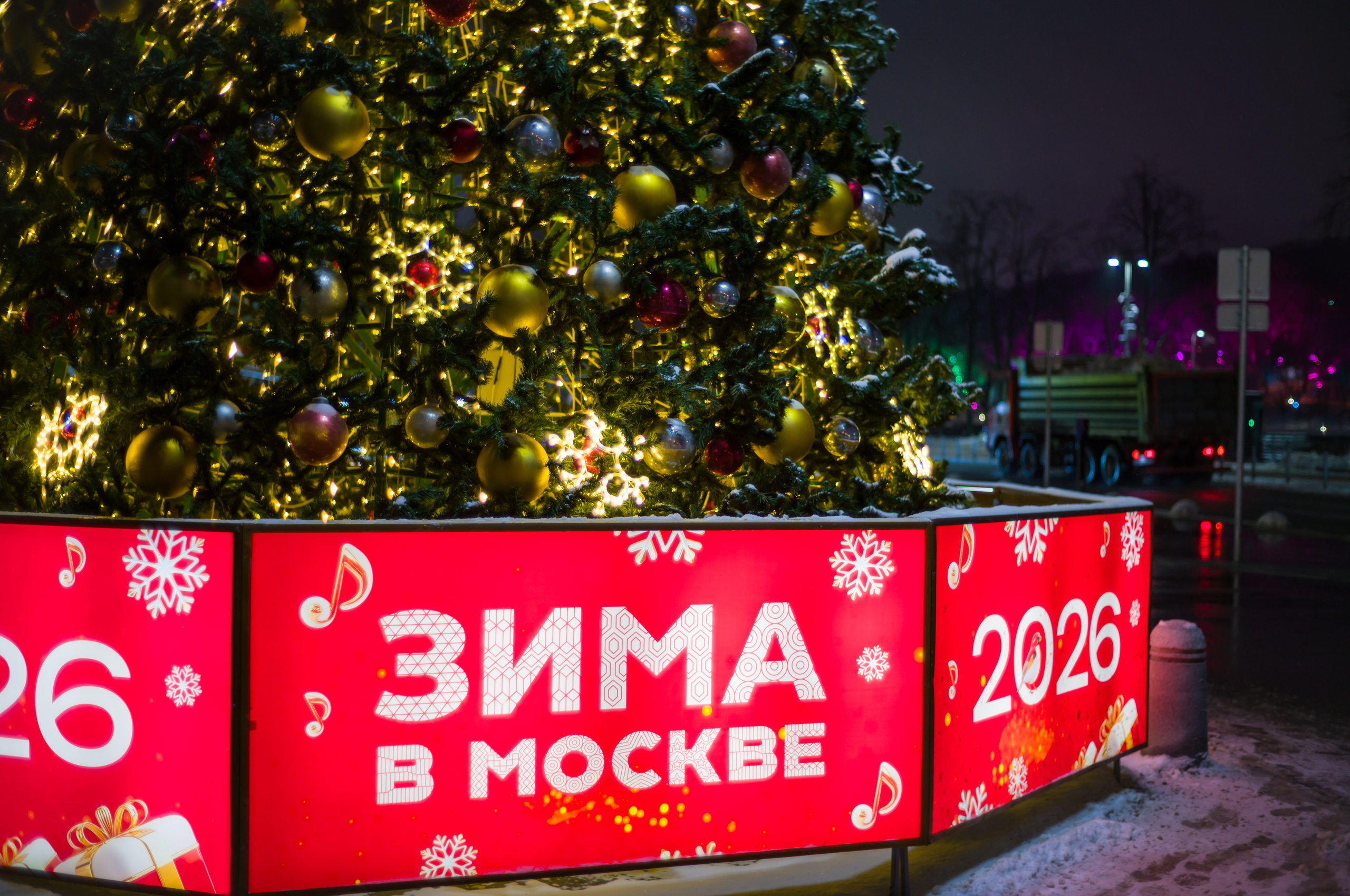 Зима в Лужниках