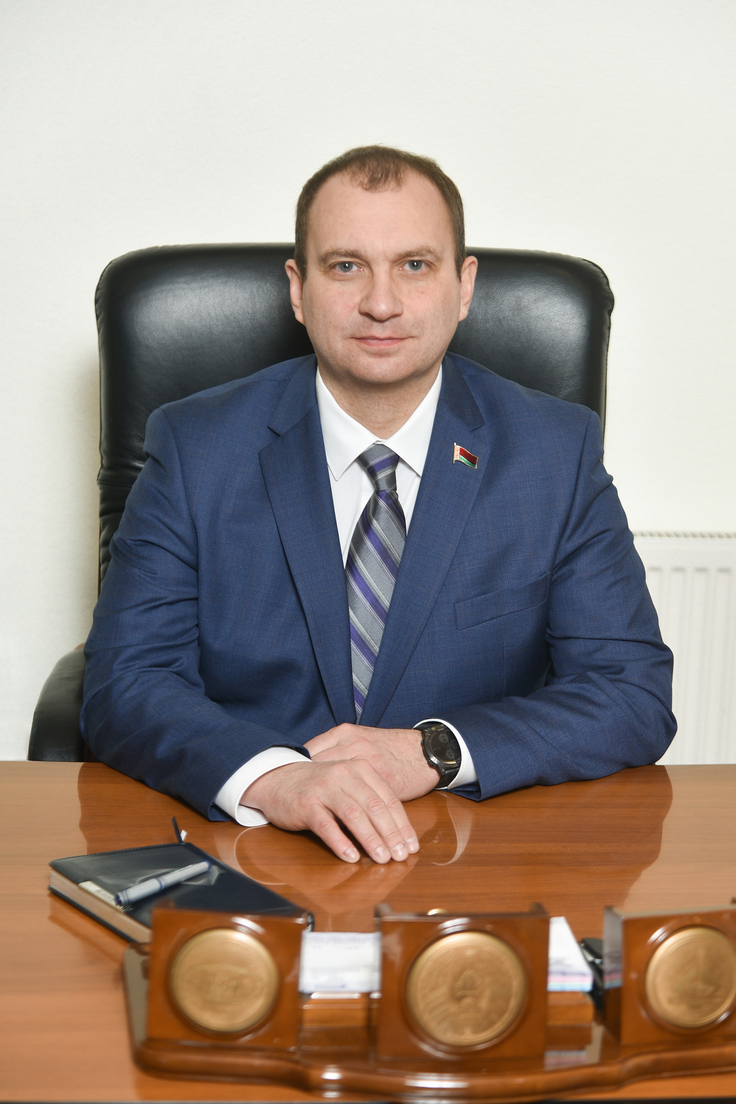 Портрет руководителя. Фотограф Олег Юршевич Солигорск Минск