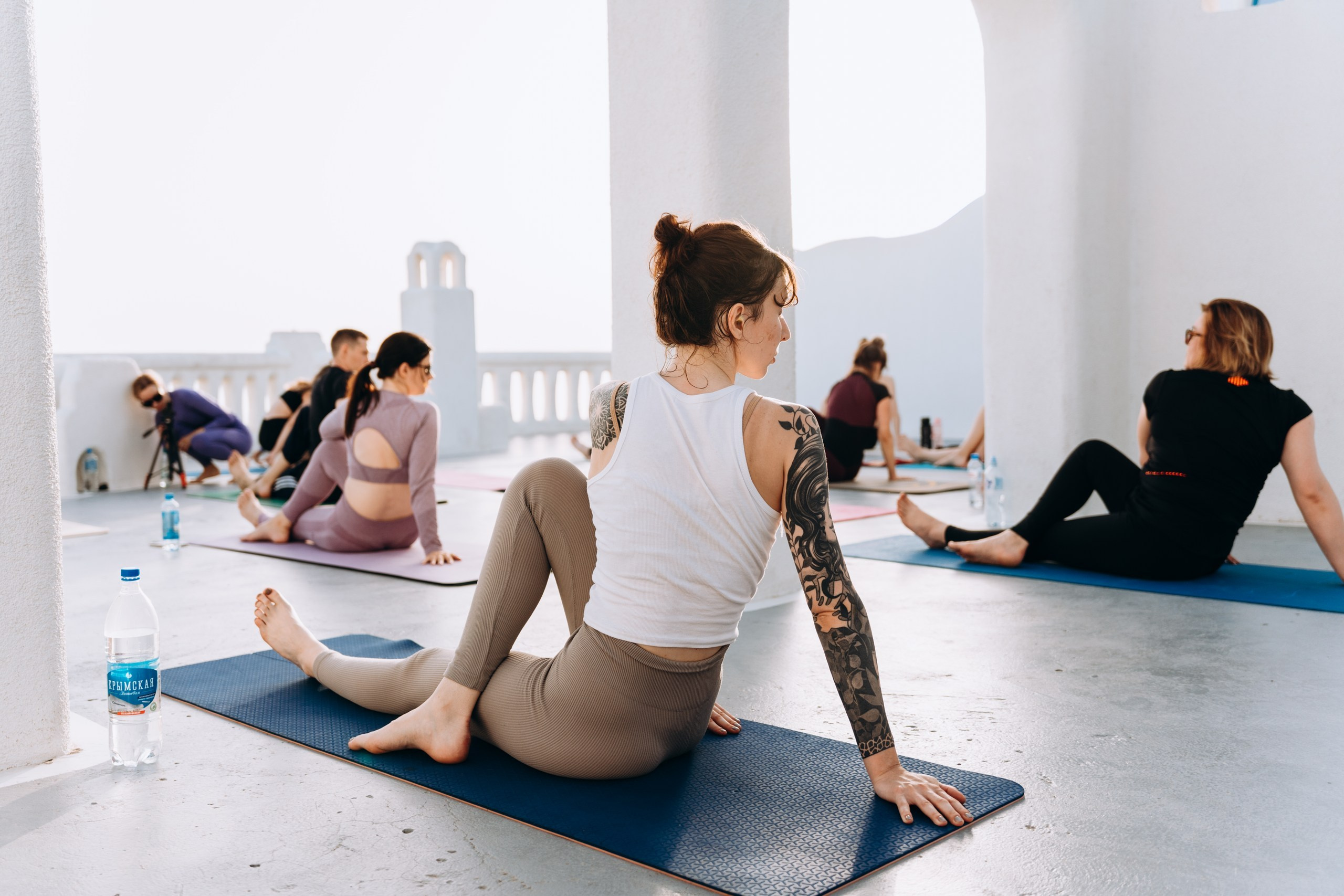 Йога в стиле FYSM | Репортаж мероприятий. Портретный свадебный фотограф Крым | Евгения Щитенко