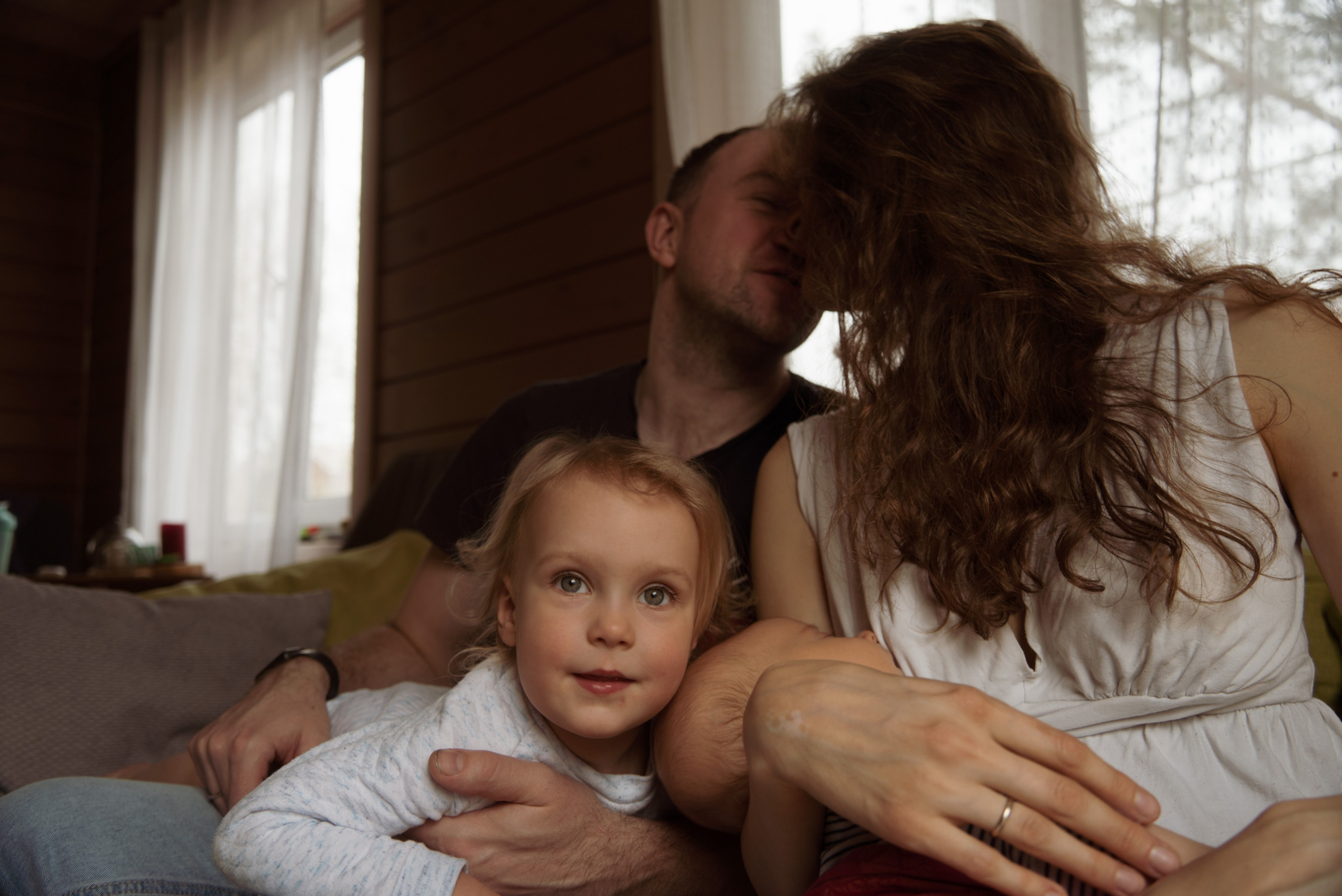 Домашняя фотосессия с двумя детьми. Видеограф Осинина Татьяна — видеосъемка в Москве