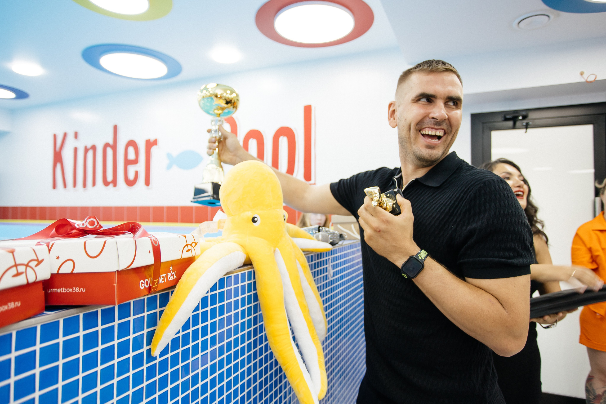 Открытие бассейна. Фотограф в Иркутске