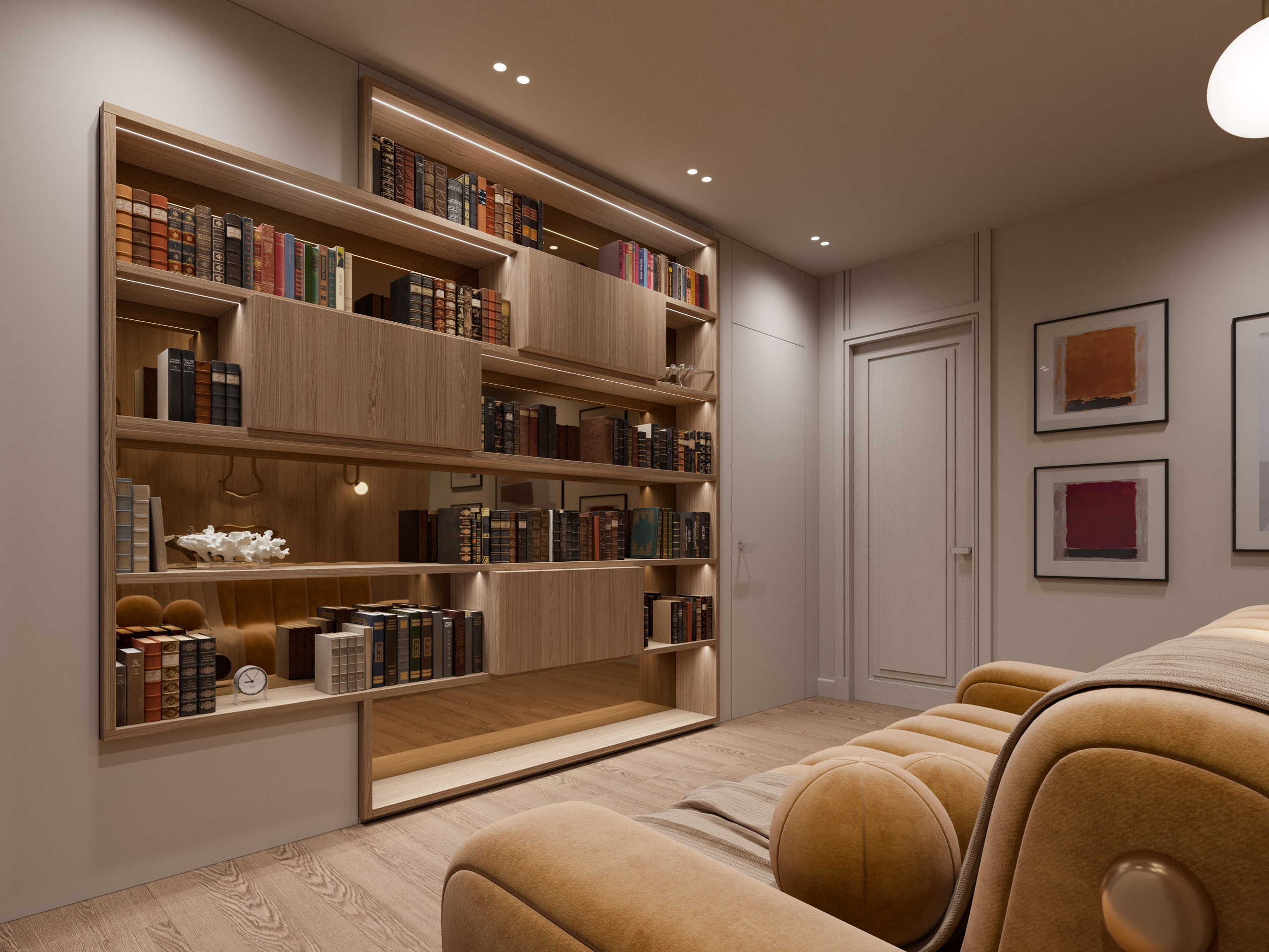 Современная Классика в Интерьере: 3D Визуализации Квартиры с Лепниной и Молдингами. Визуализатор интерьера в Москве | Брагин Кирилл