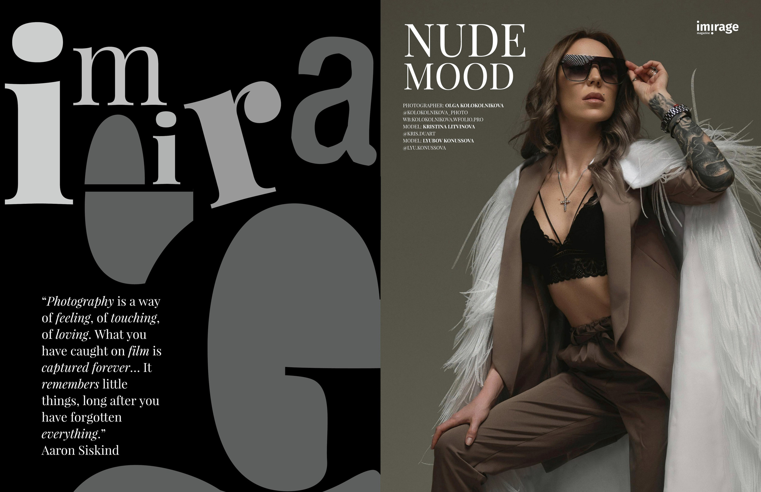 IMIRAGE magazine. Toronto, ON Canada