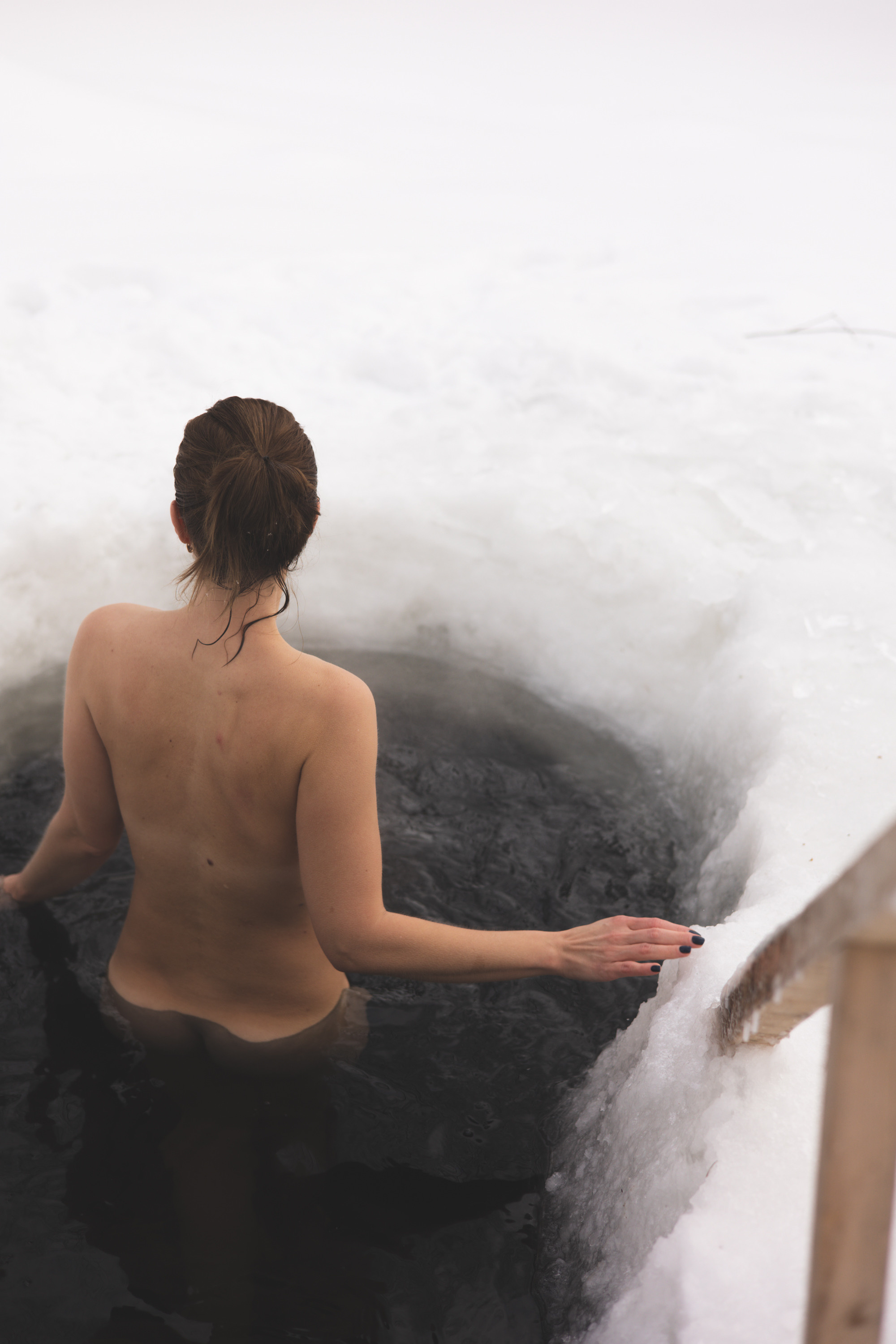 Крещенская баня. Женский фотограф в Москве Александра Осипова