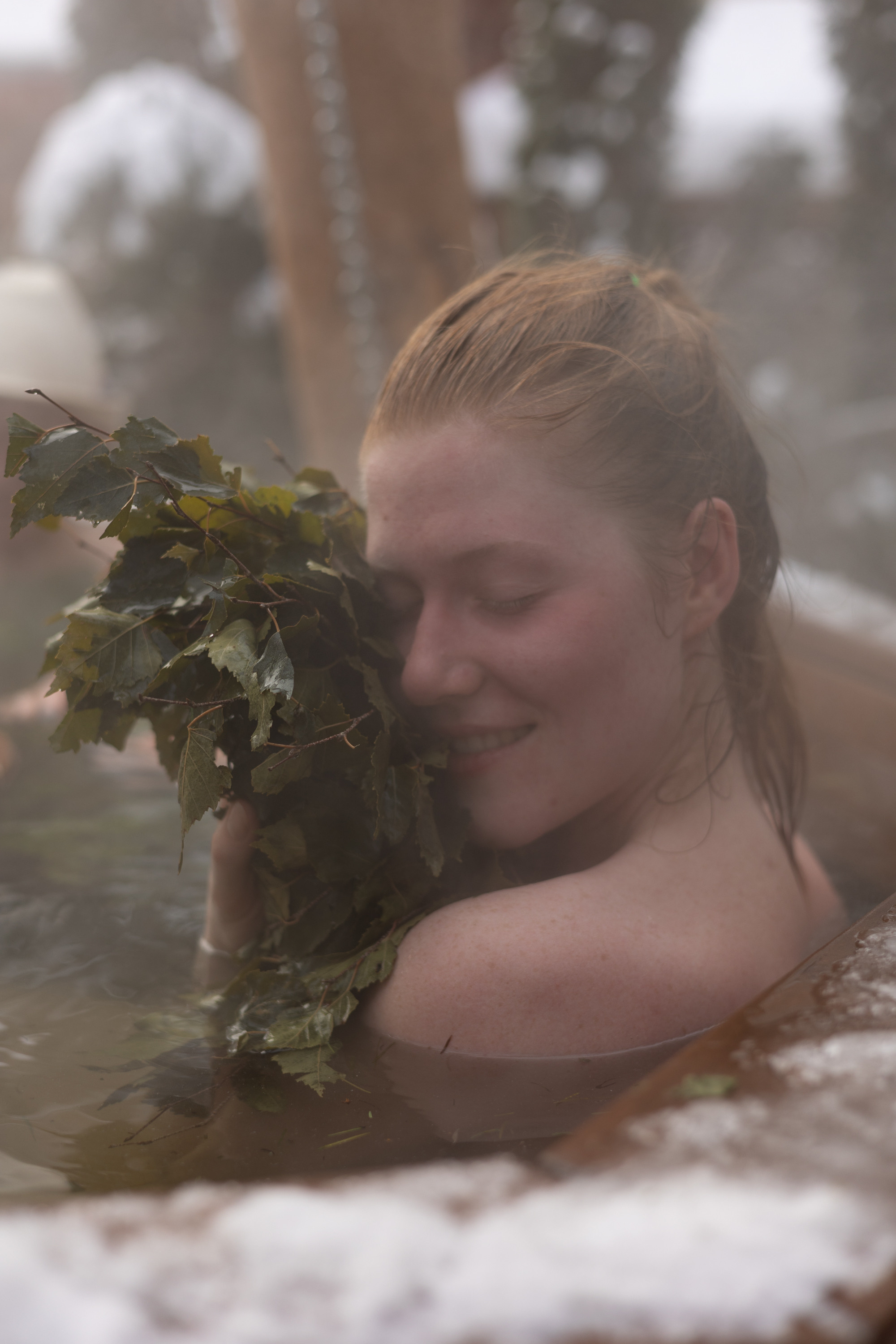 Крещенская баня. Женский фотограф в Москве Александра Осипова