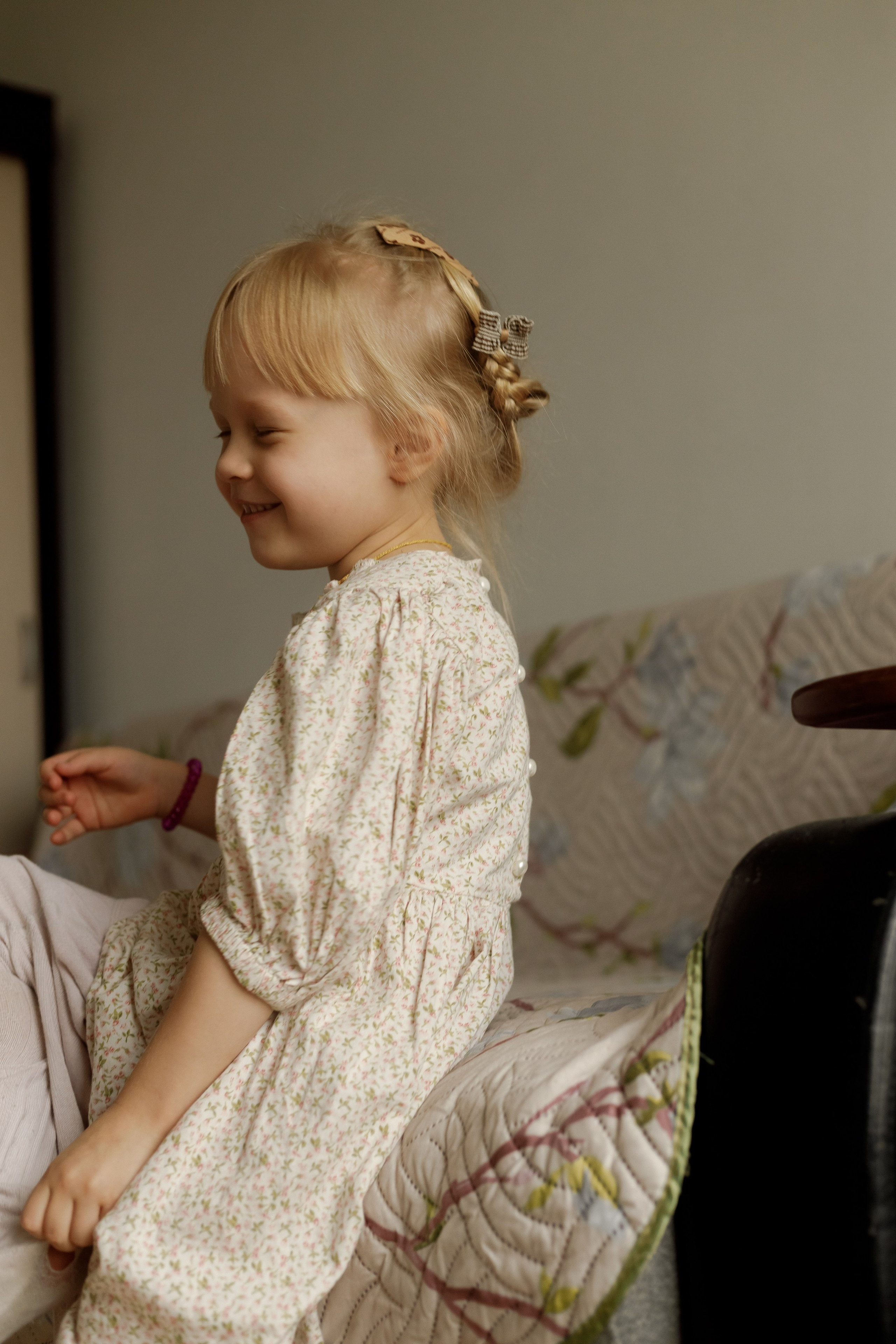 Домашняя семейная съёмка. Фотограф Москва