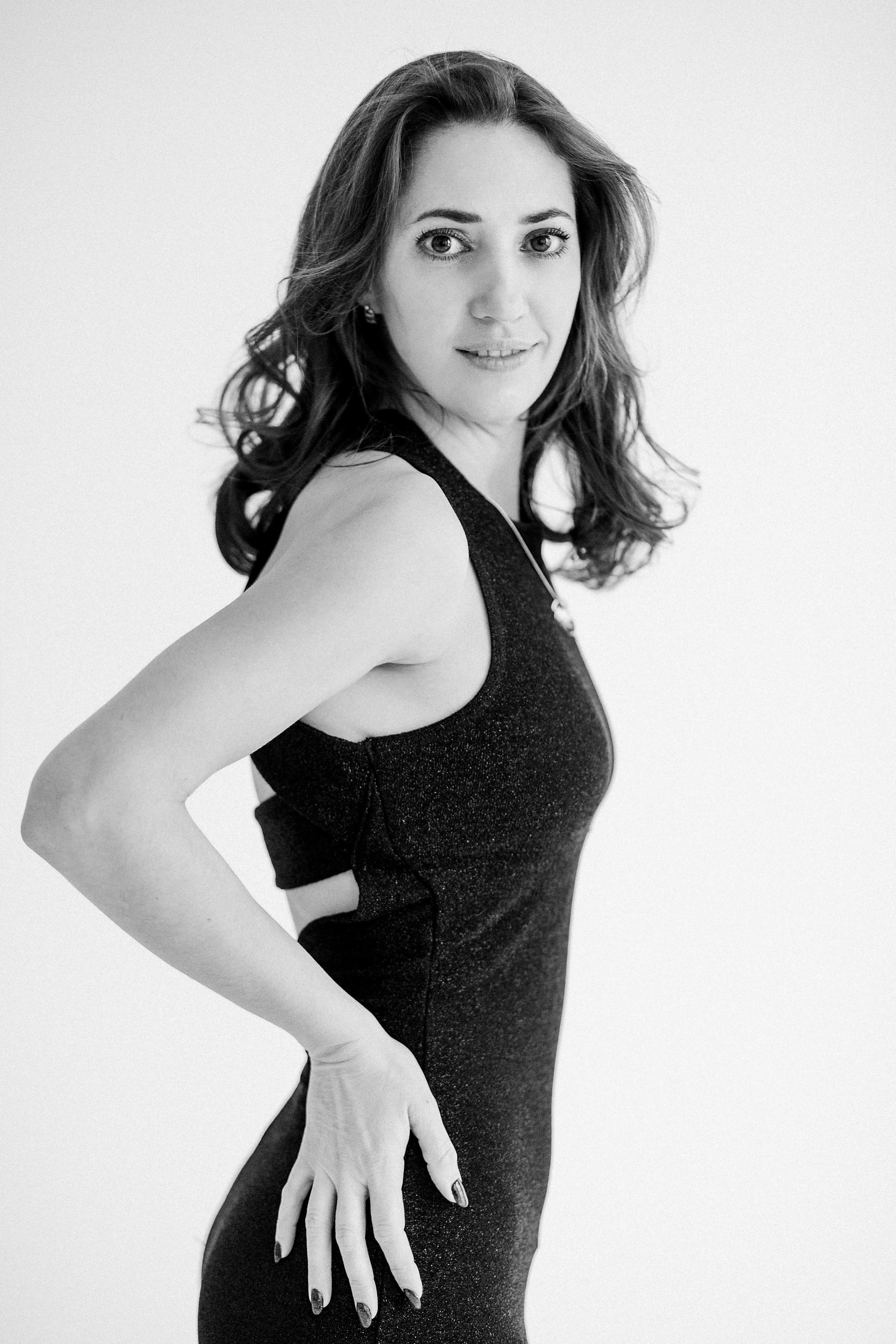 Фотосессия в студии. Лена Крутова. Фотограф в Москве