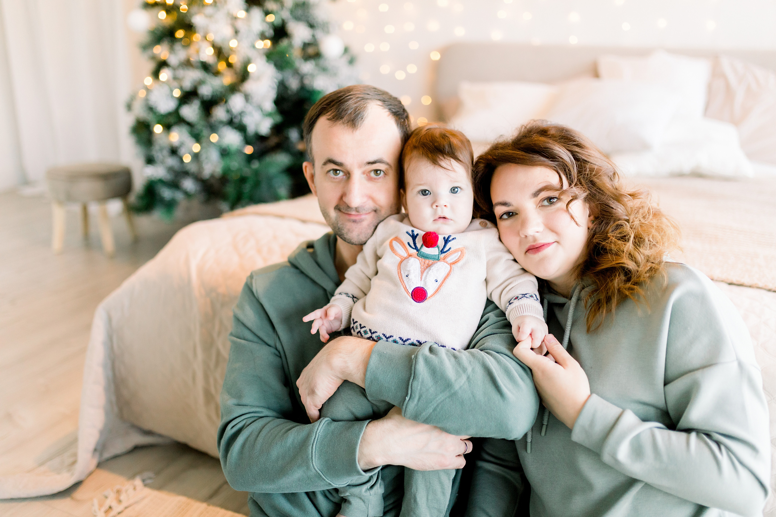 Семейная новогодняя фотосессия. Лена Крутова. Фотограф в Москве