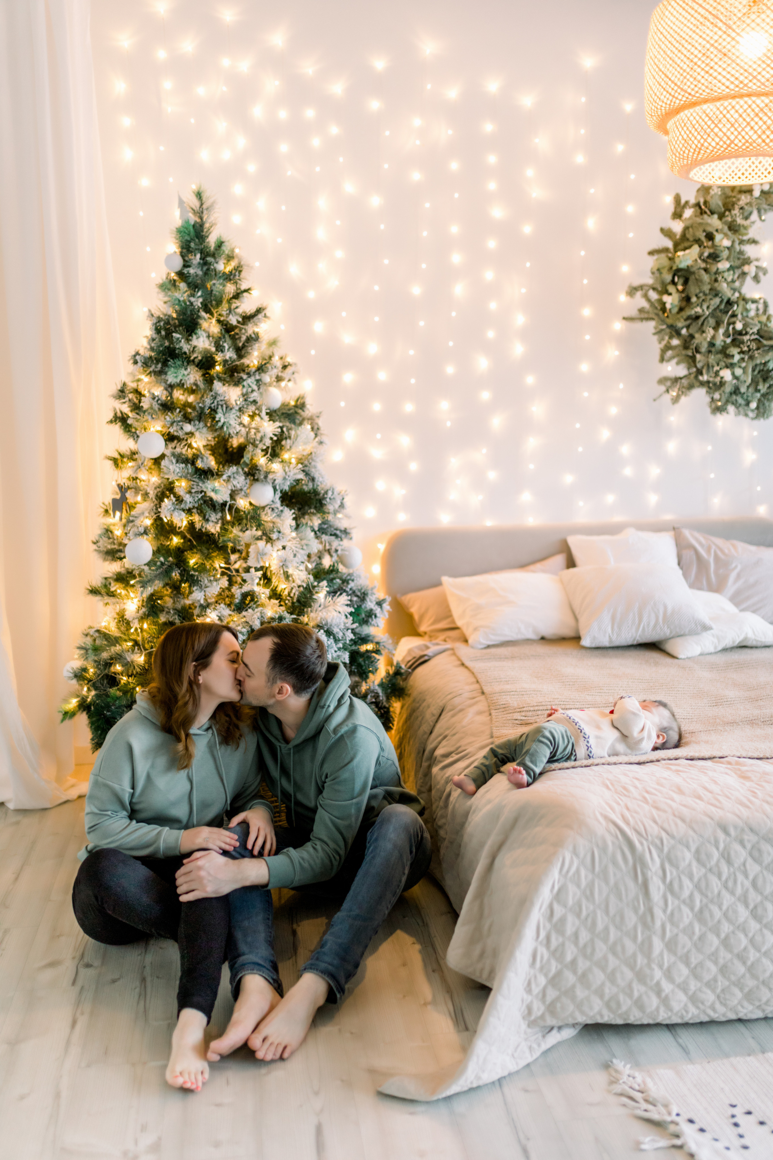 Семейная новогодняя фотосессия. Лена Крутова. Фотограф в Москве