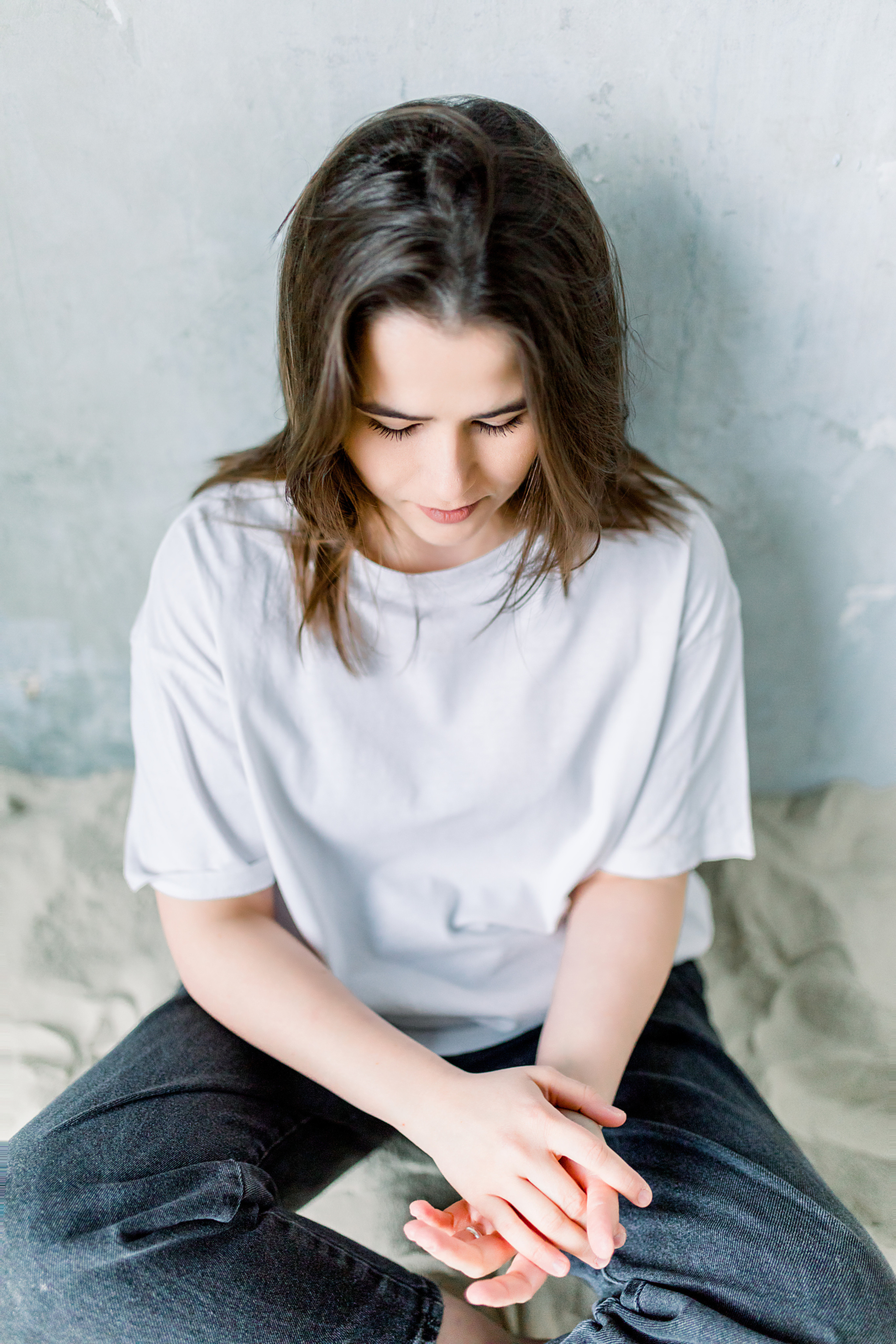 Студийная портретная съемка. Лена Крутова. Фотограф в Москве